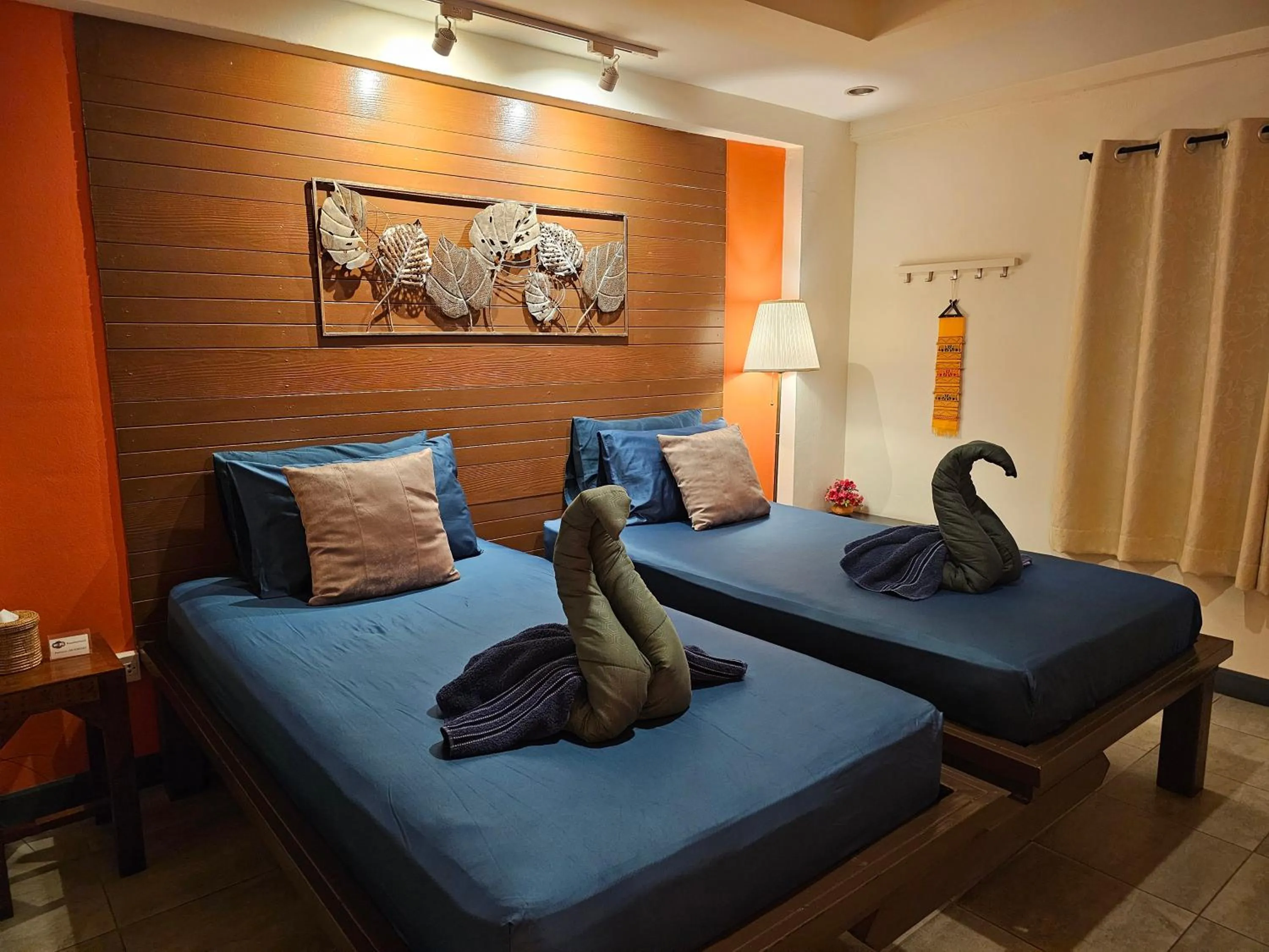 Bed in Baan Baimai Boutique Room