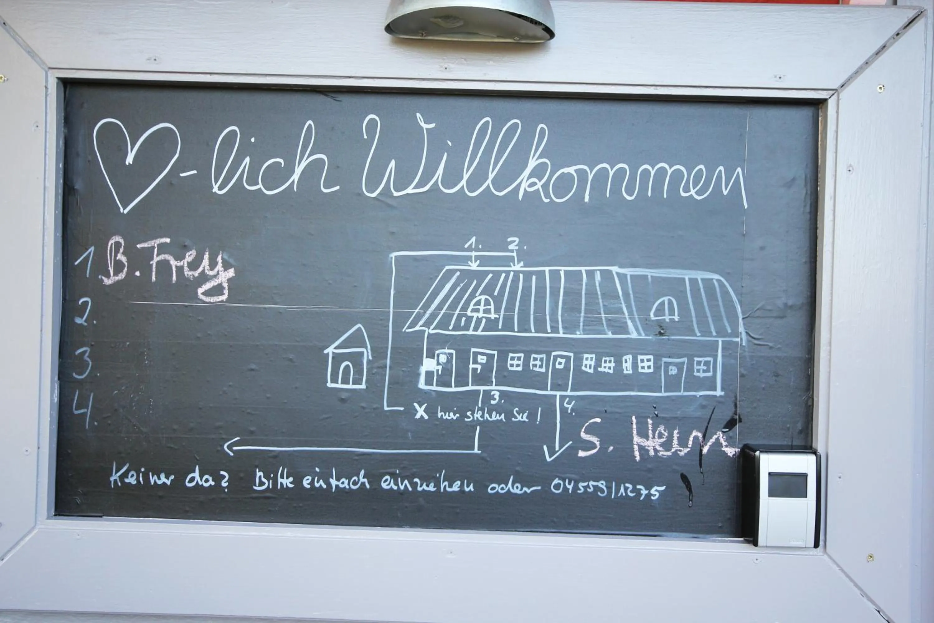 Area and facilities in Wohnungen unter Reet