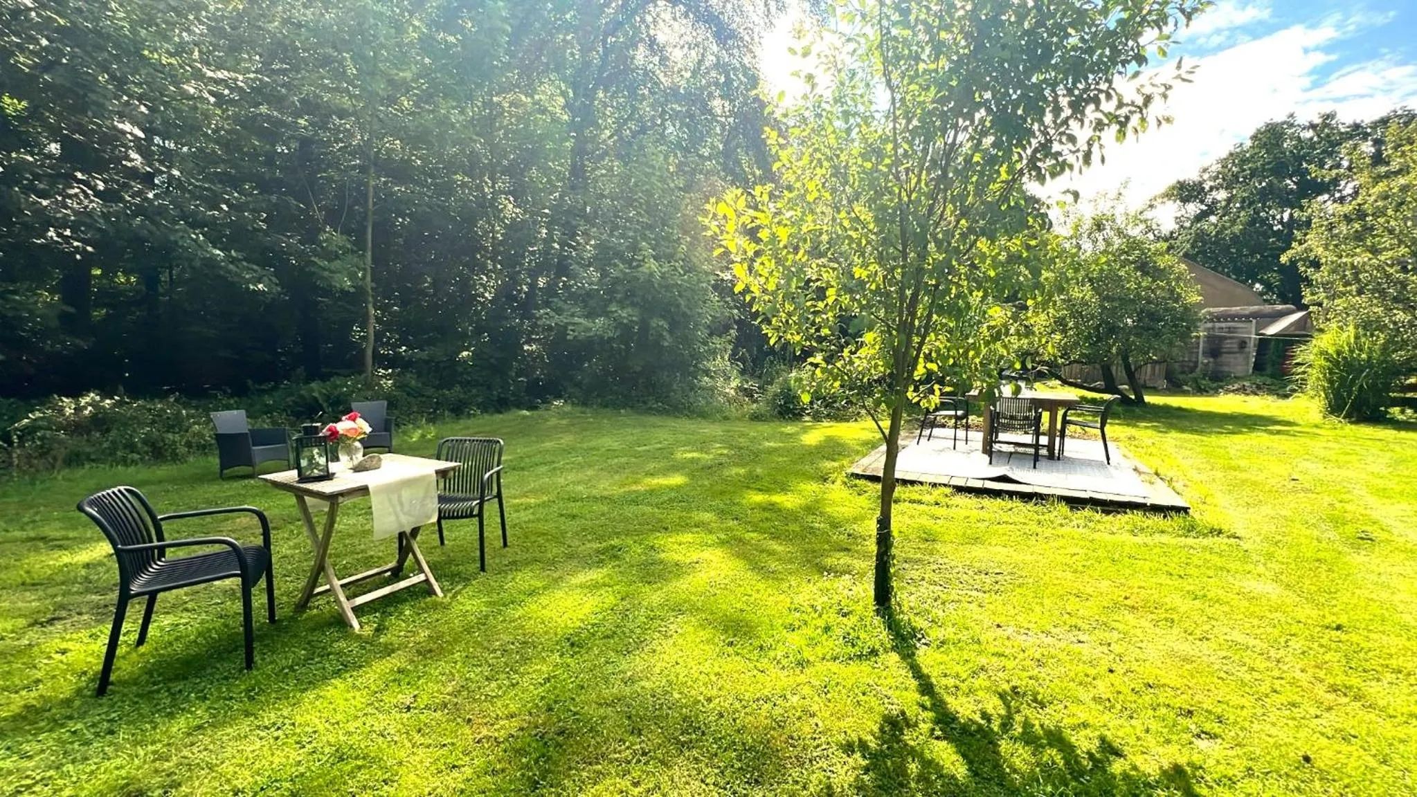 Garden in Wohnungen unter Reet