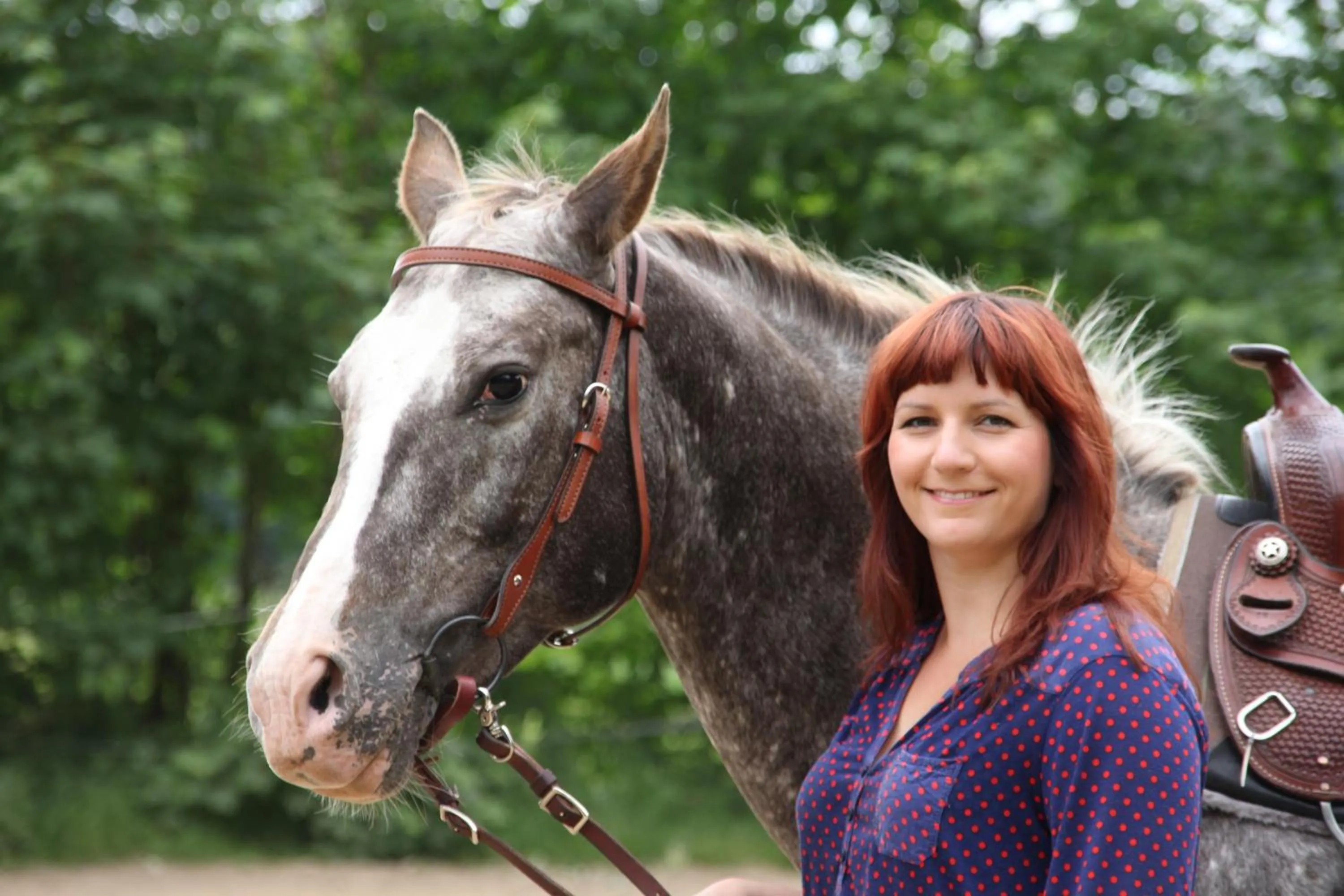 Horse-riding in Wohnungen unter Reet