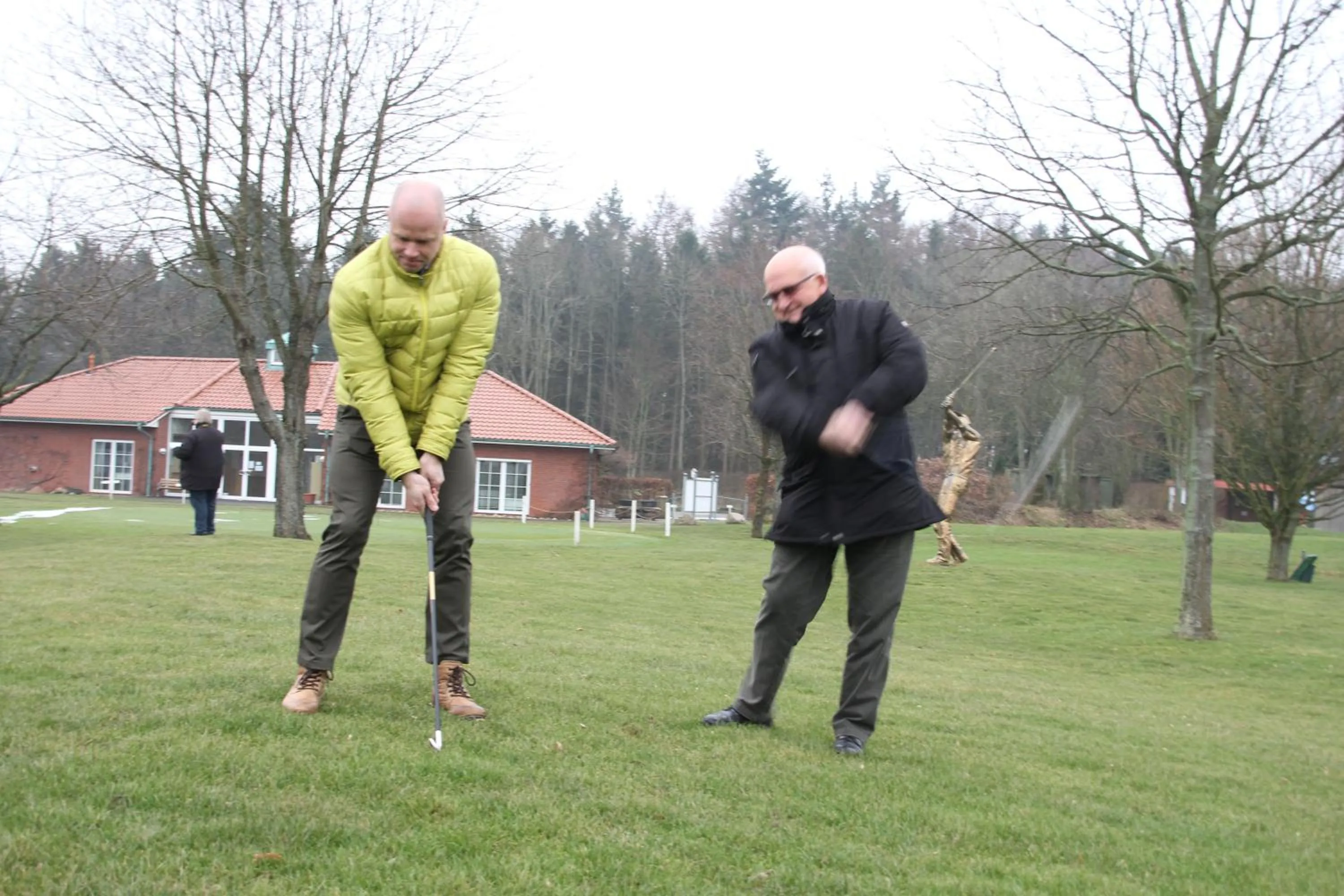 Golfcourse in Wohnungen unter Reet