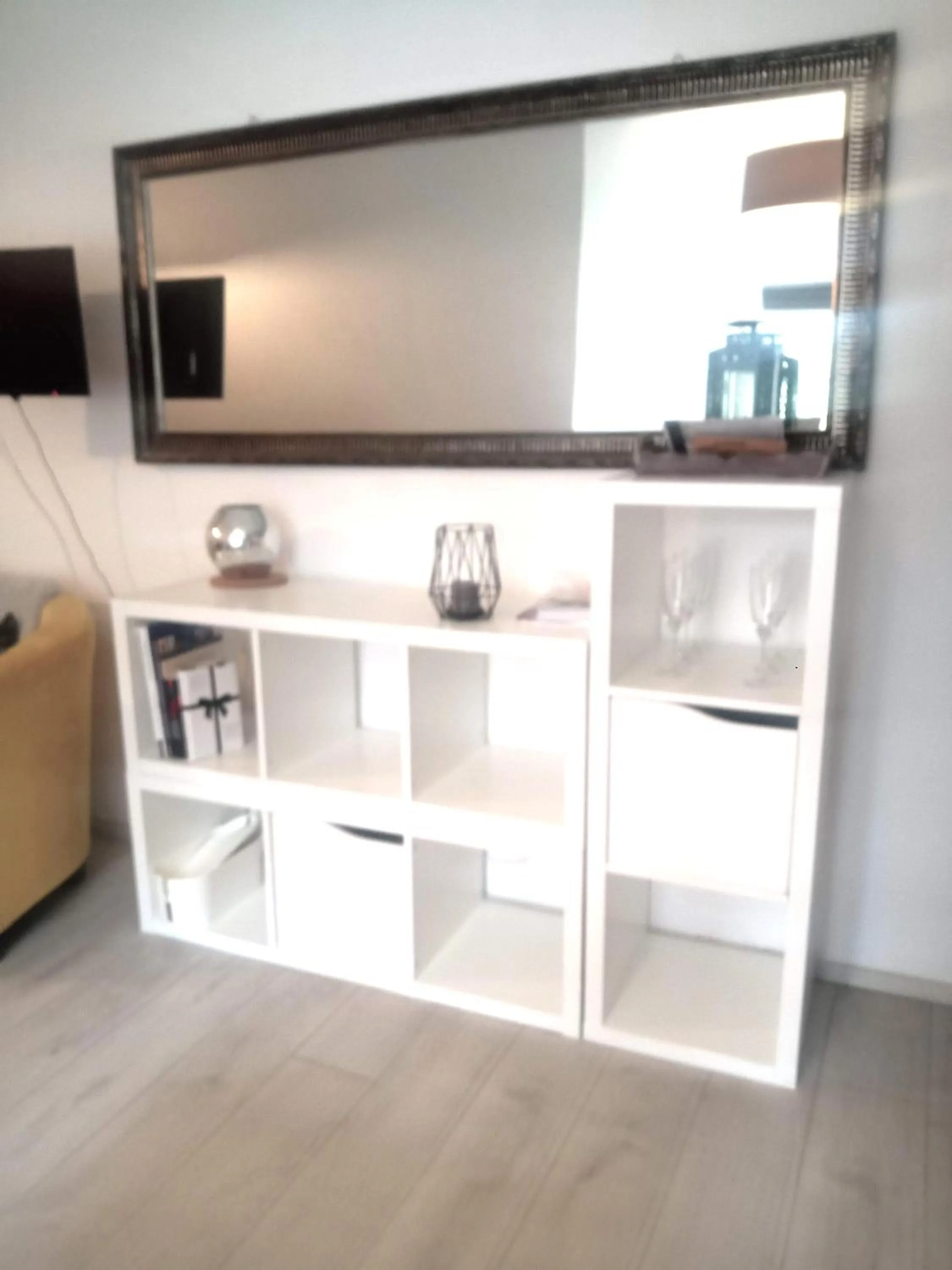 Kitchen or kitchenette in Wohnungen unter Reet