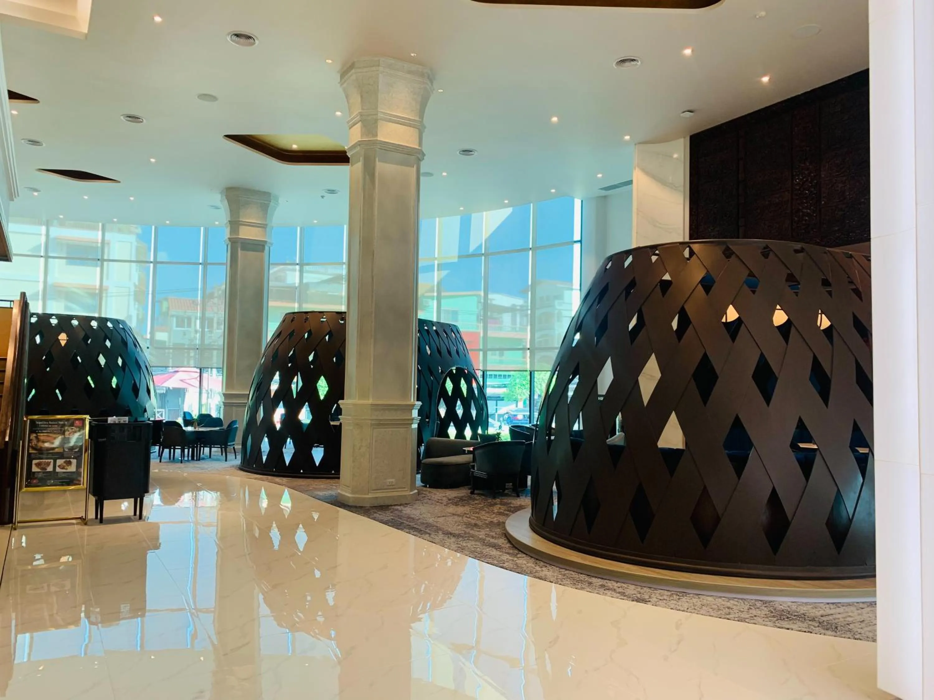 Lounge or bar in Lao Plaza Hotel