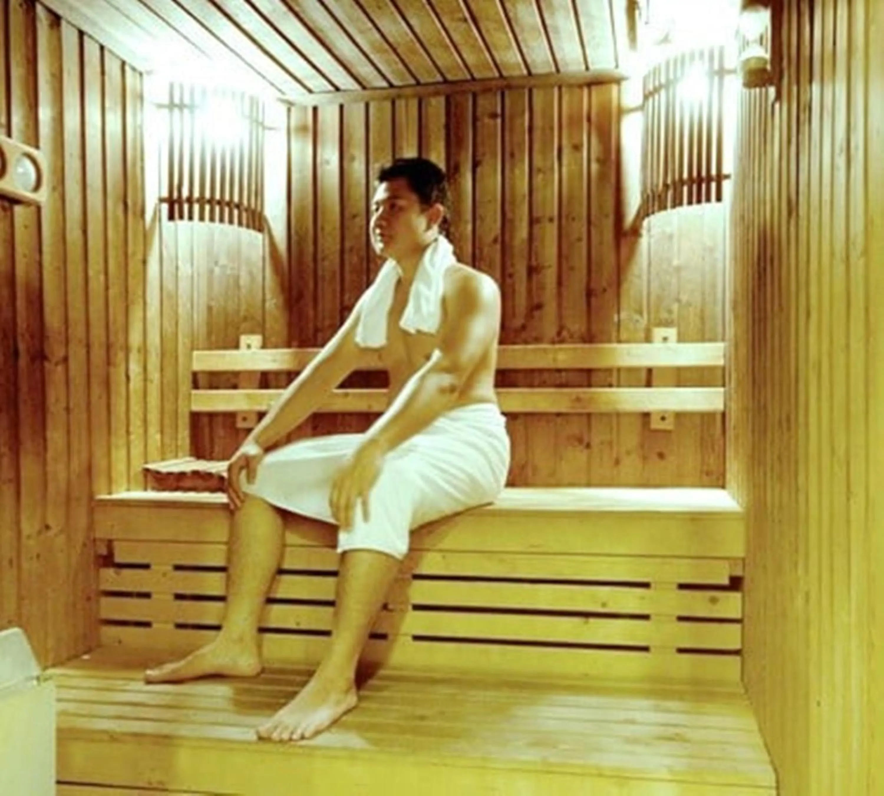Sauna in Lao Plaza Hotel