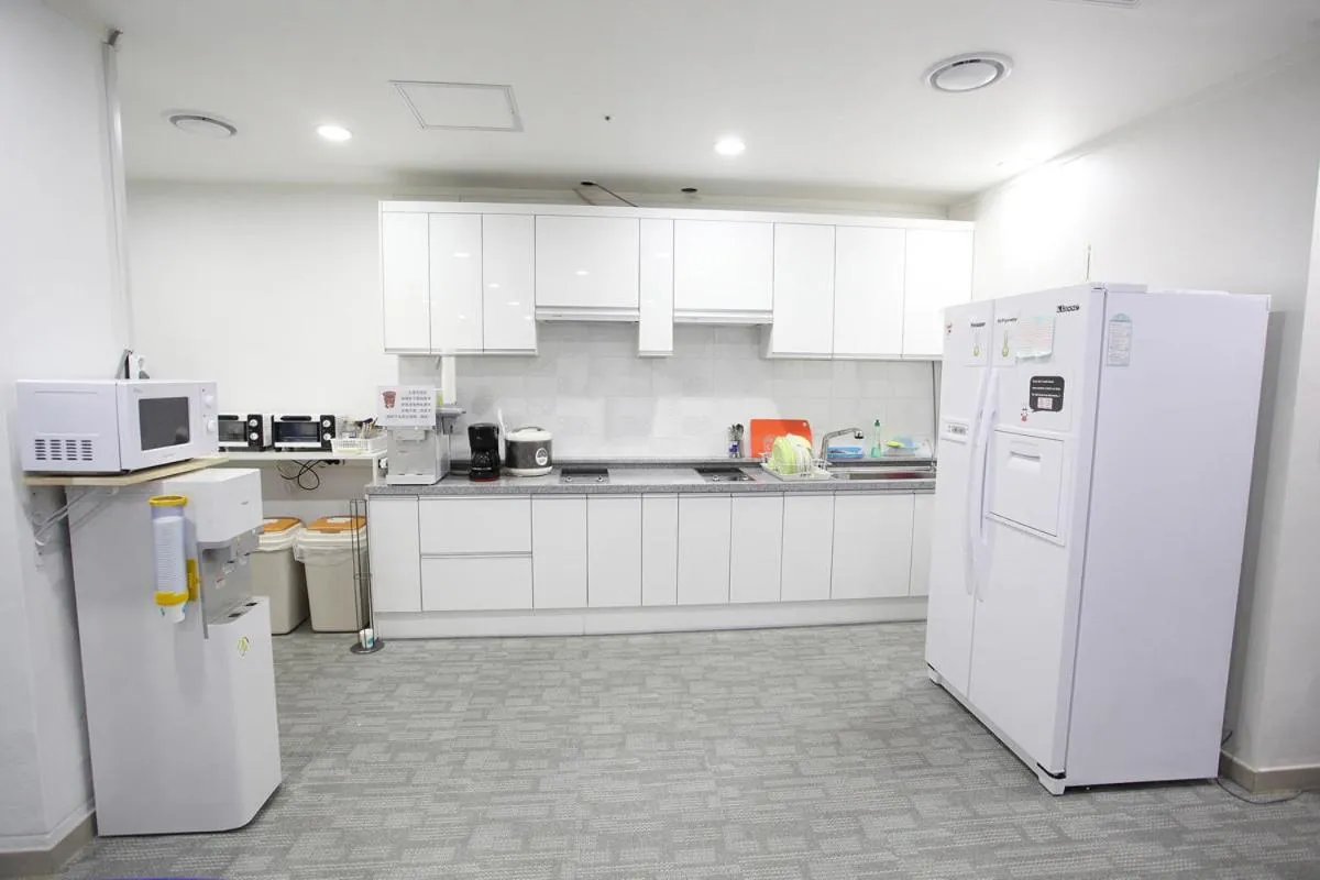 Kitchen or kitchenette, Kitchen/Kitchenette in Namsan Guesthouse