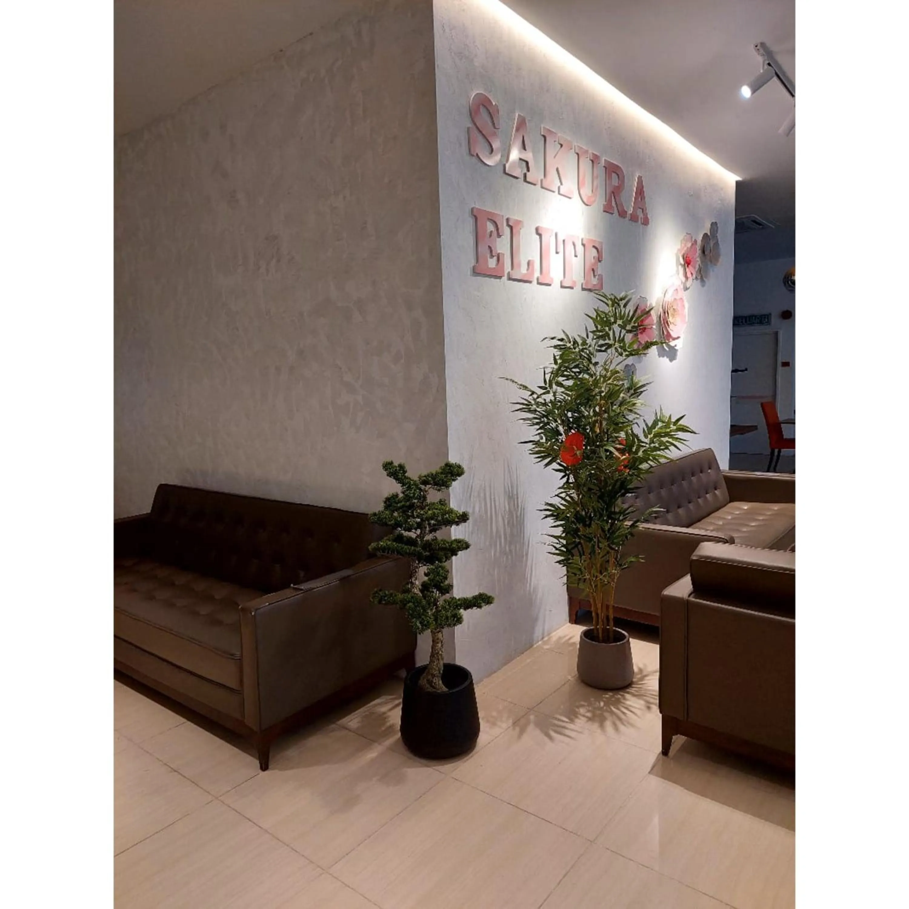 Seating area in Sakura Elite Kuala Lumpur