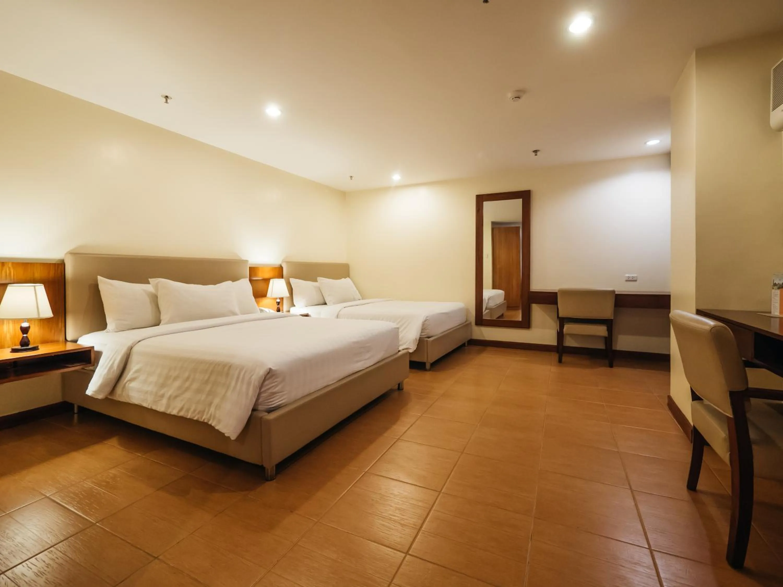 Bed in The Well Hotel