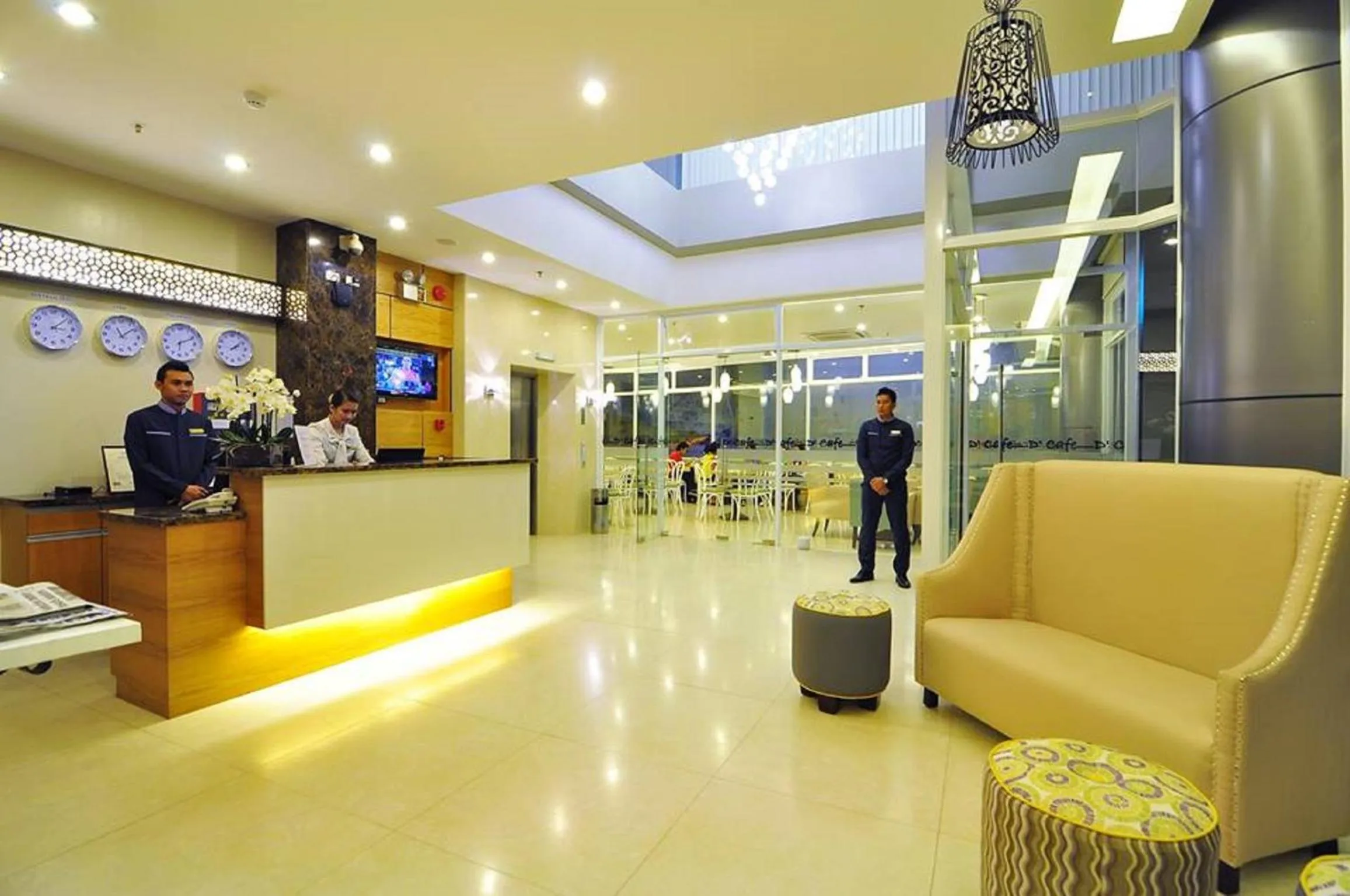 Lobby or reception in The Well Hotel