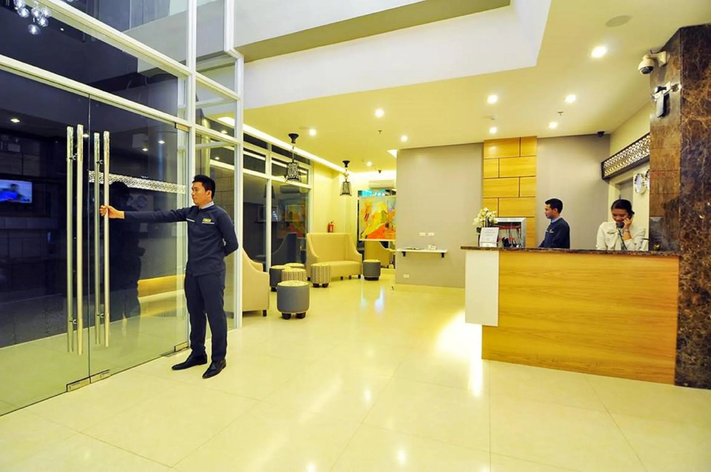 Lobby or reception in The Well Hotel