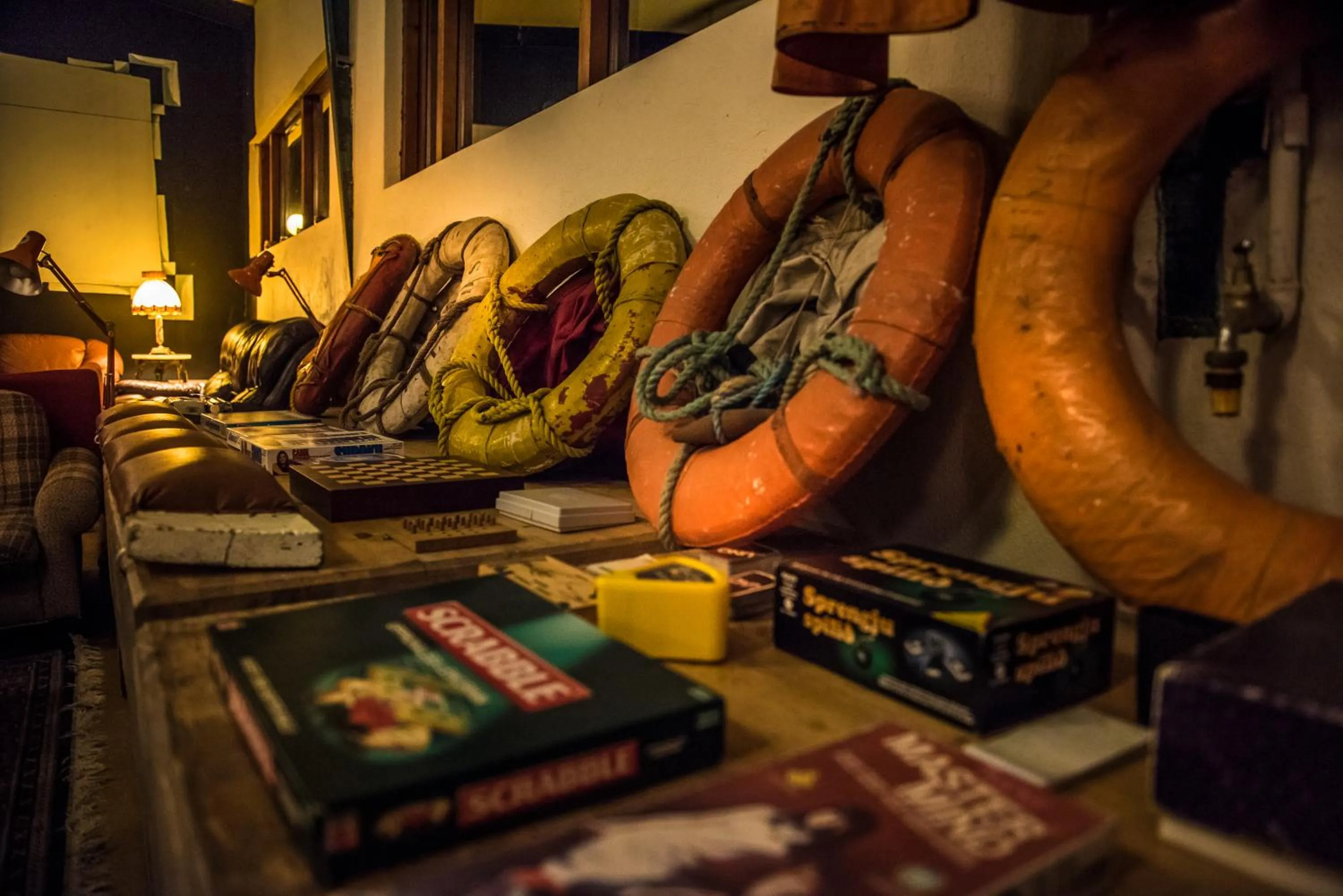 Lounge or bar in The Freezer Hostel & Culture Center