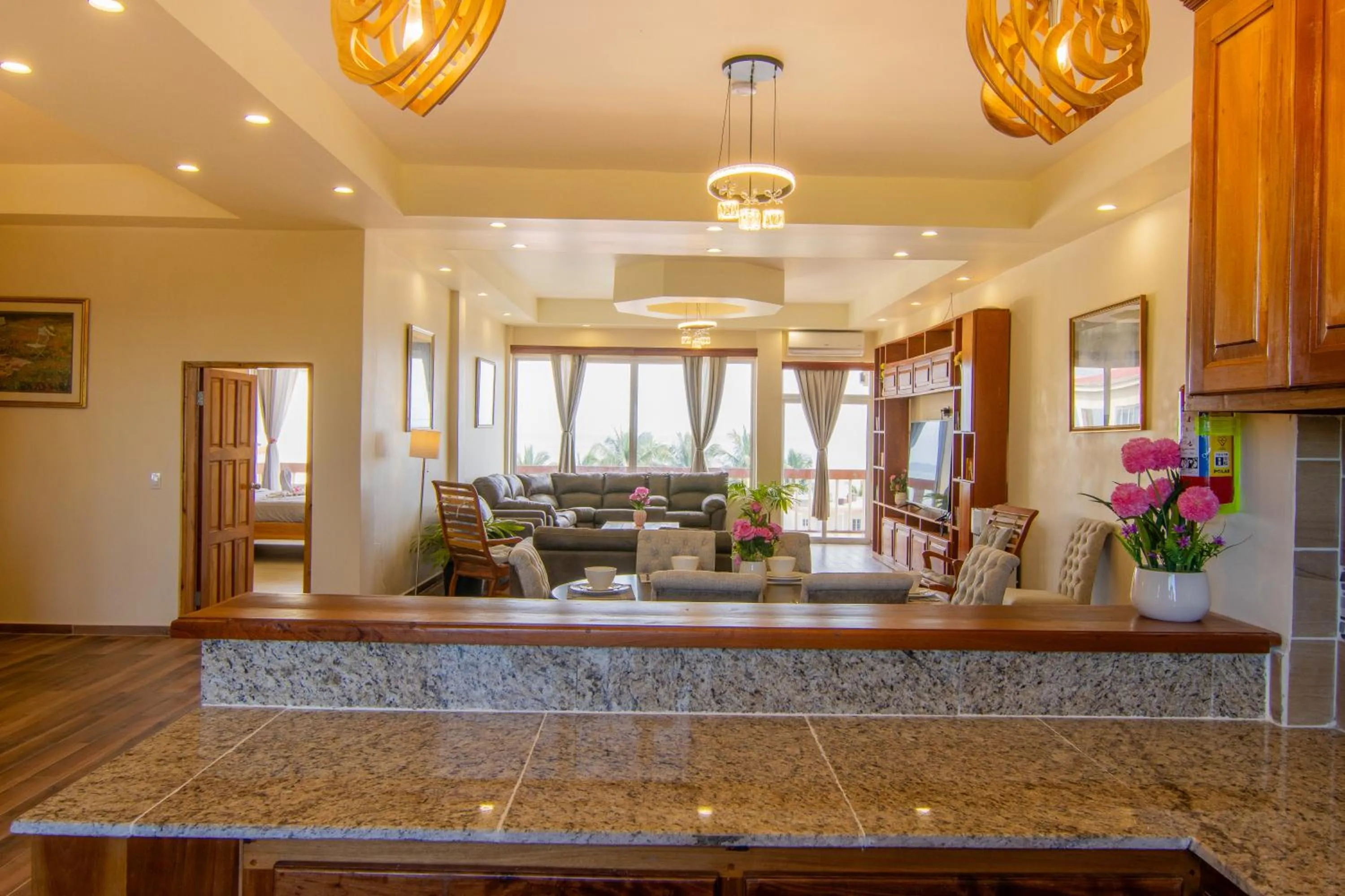 Living room in Tropical Palace Hotel