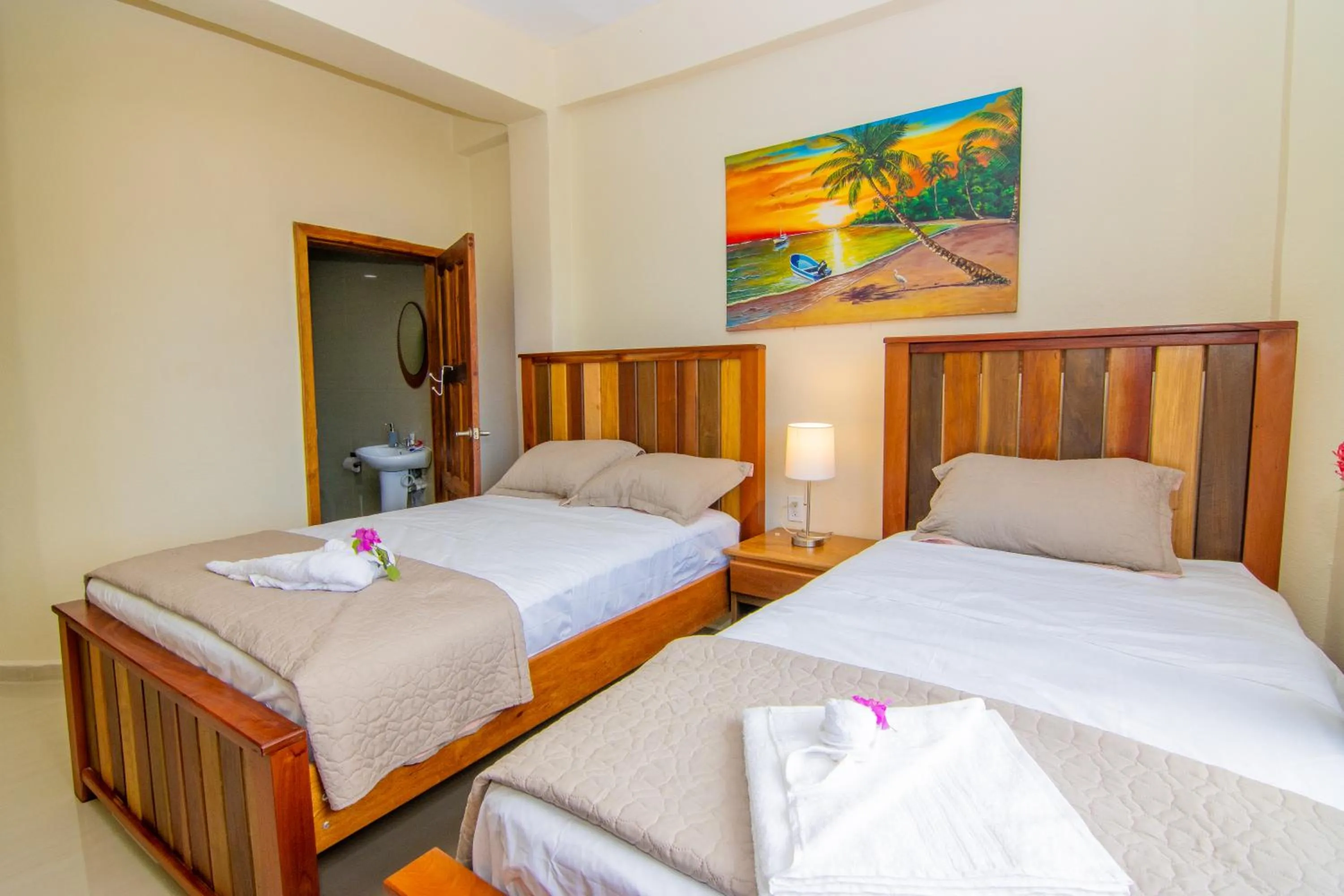 Bed in Tropical Palace Hotel