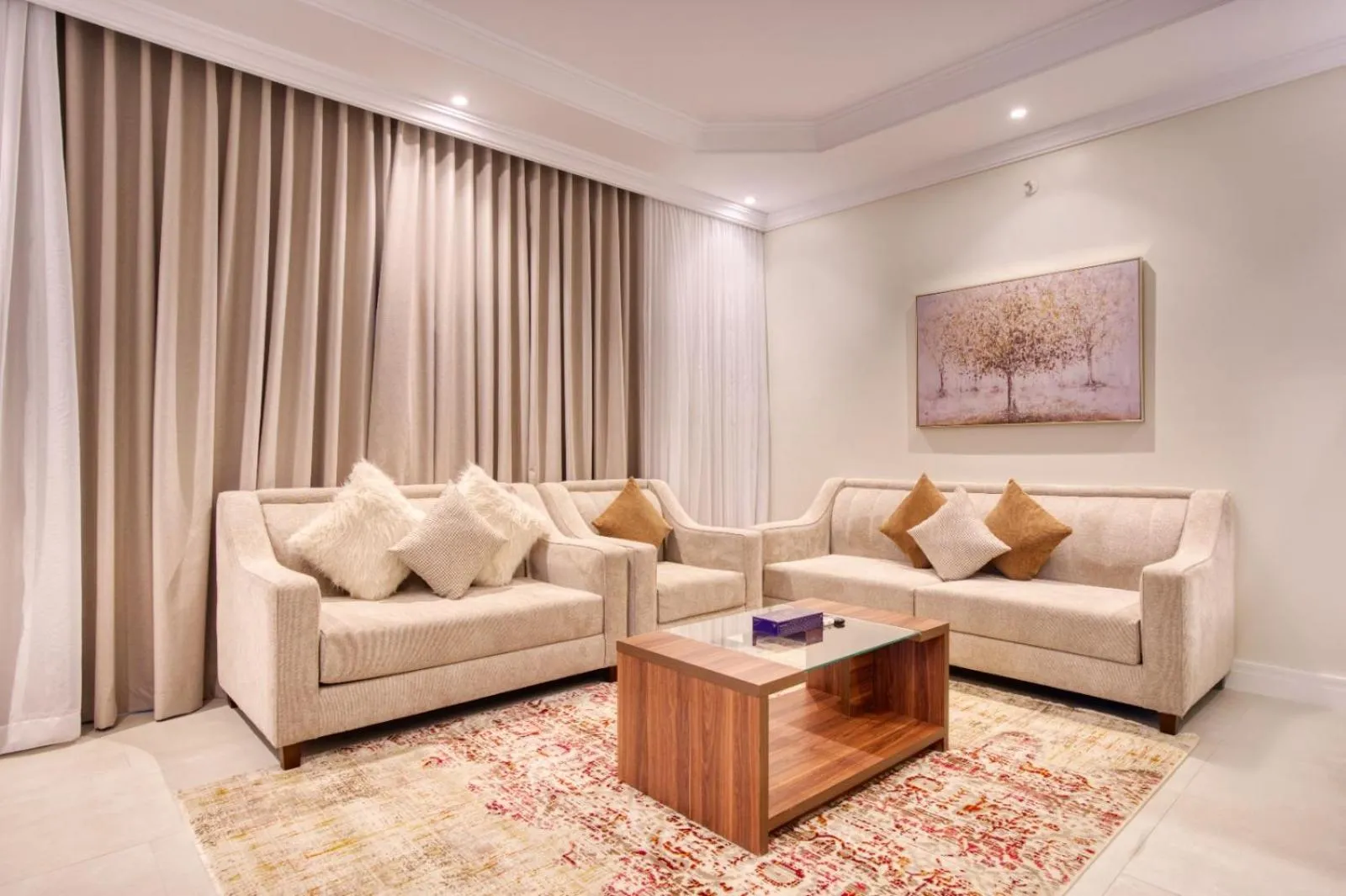 Communal lounge/ TV room in Quiet Dreams - Al Noor Branch