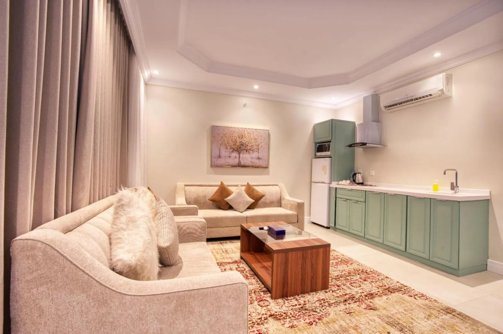 Communal lounge/ TV room in Quiet Dreams - Al Noor Branch