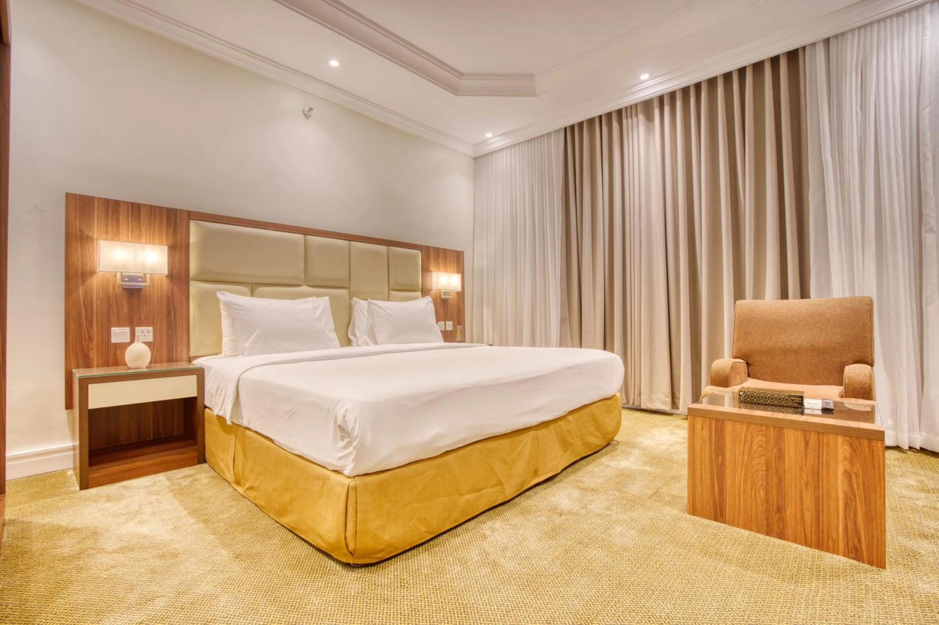 Decorative detail, Bed in Quiet Dreams - Al Noor Branch