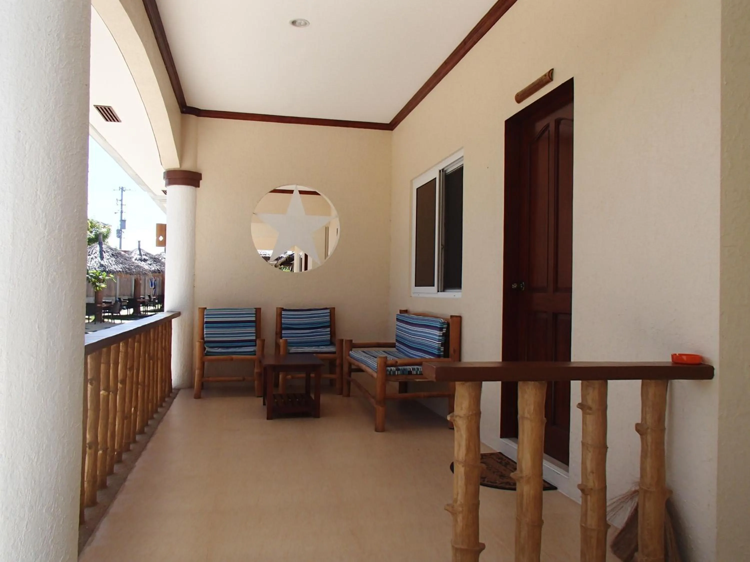 Balcony/Terrace in Malapascua Starlight Resort