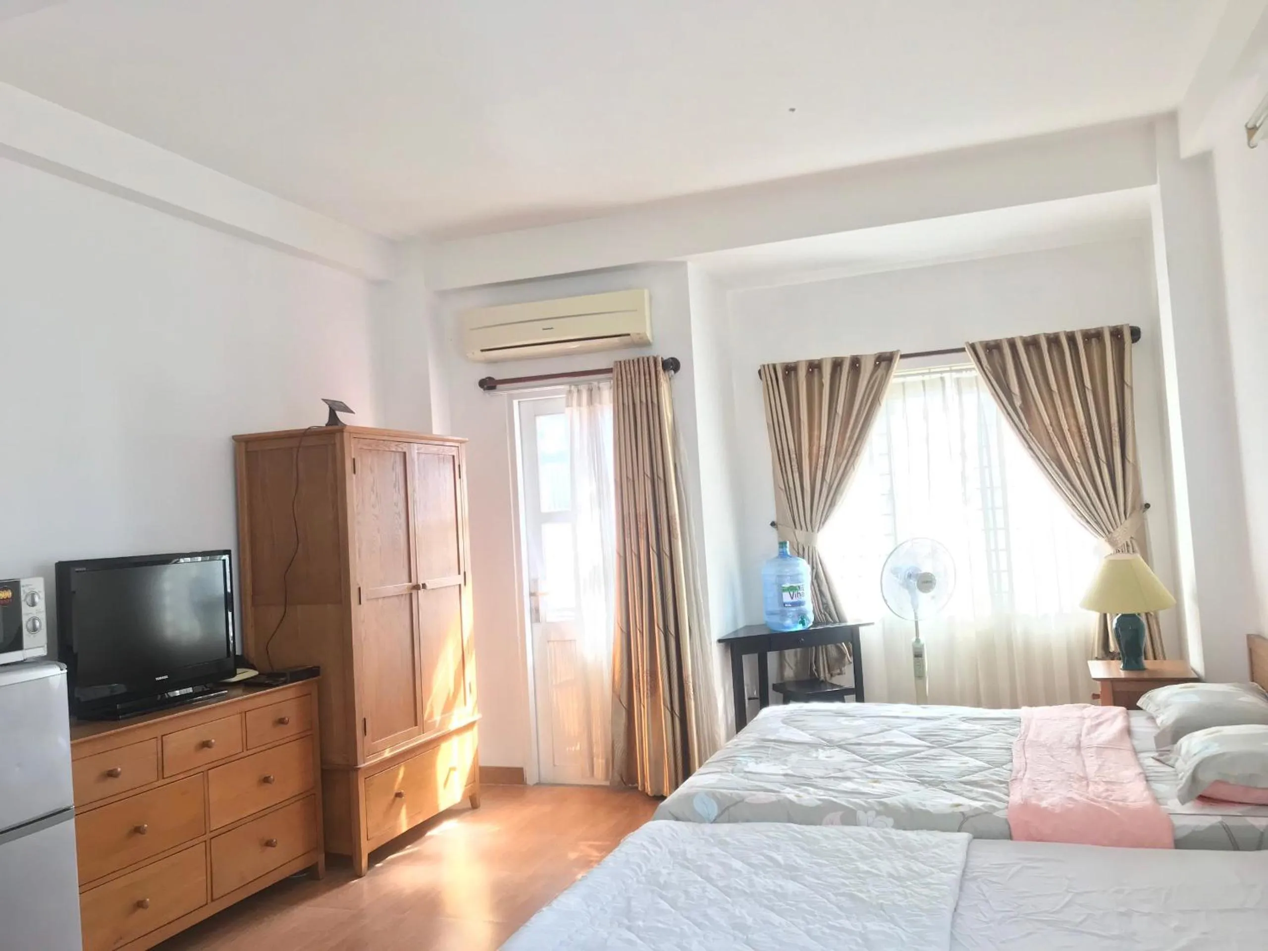 Bed in Smiley Apartment 3