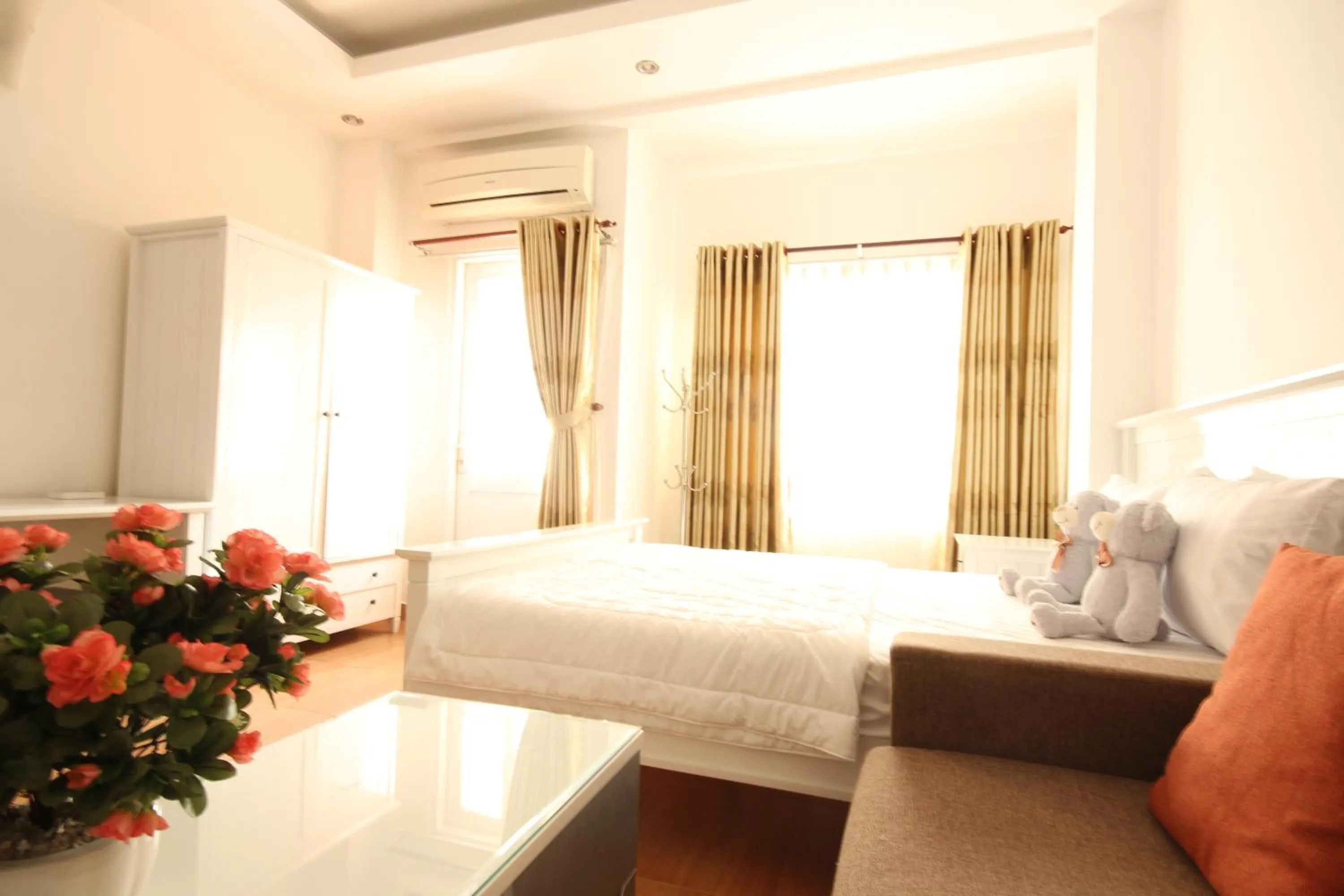 Bed in Smiley Apartment 3