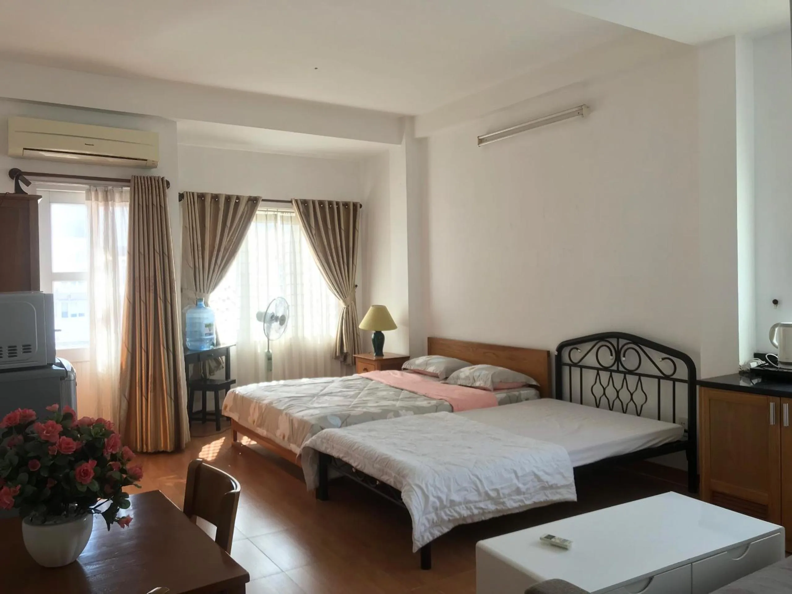 Bed in Smiley Apartment 3