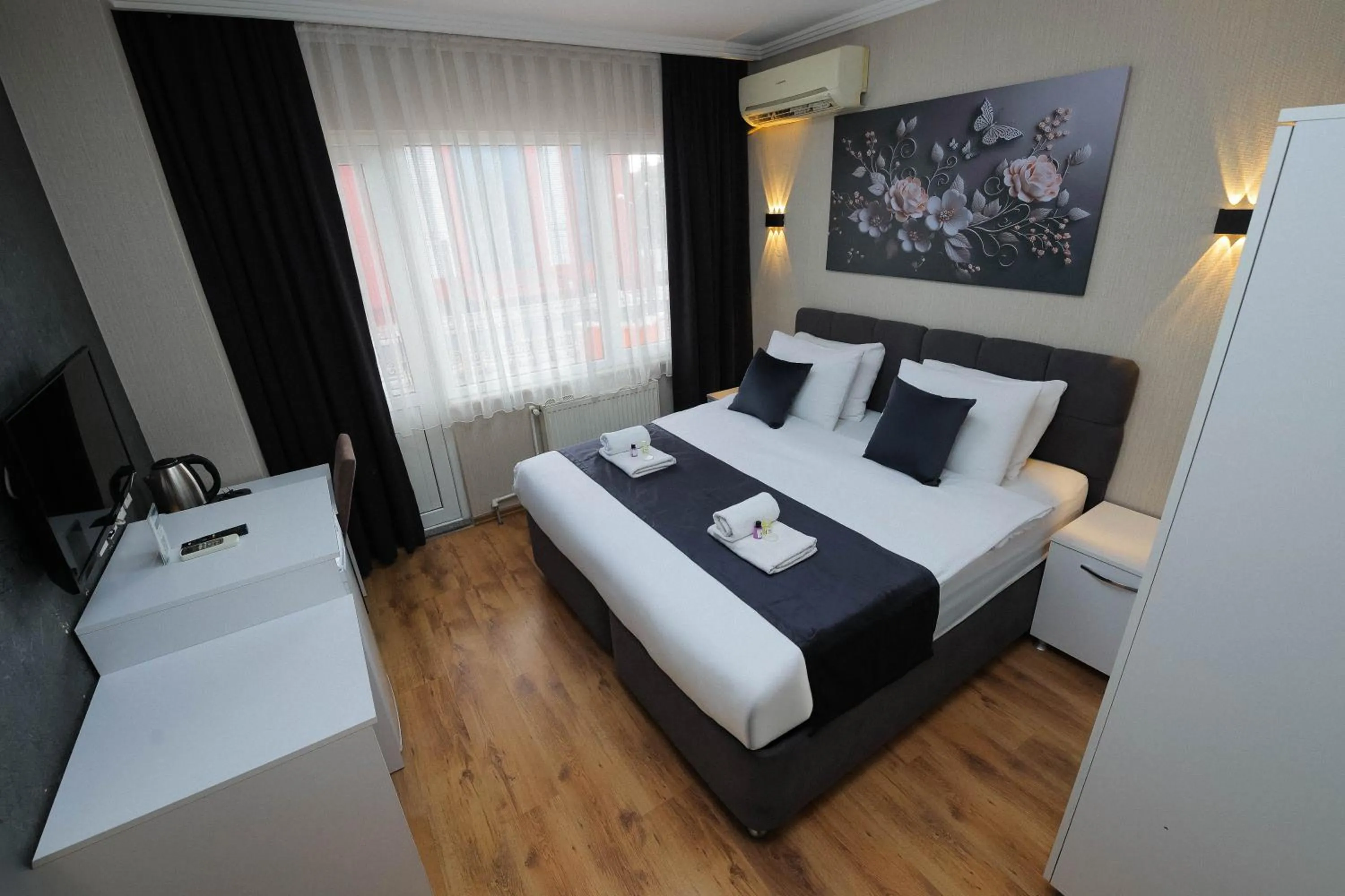 Bed in Özdemir Inn Otel