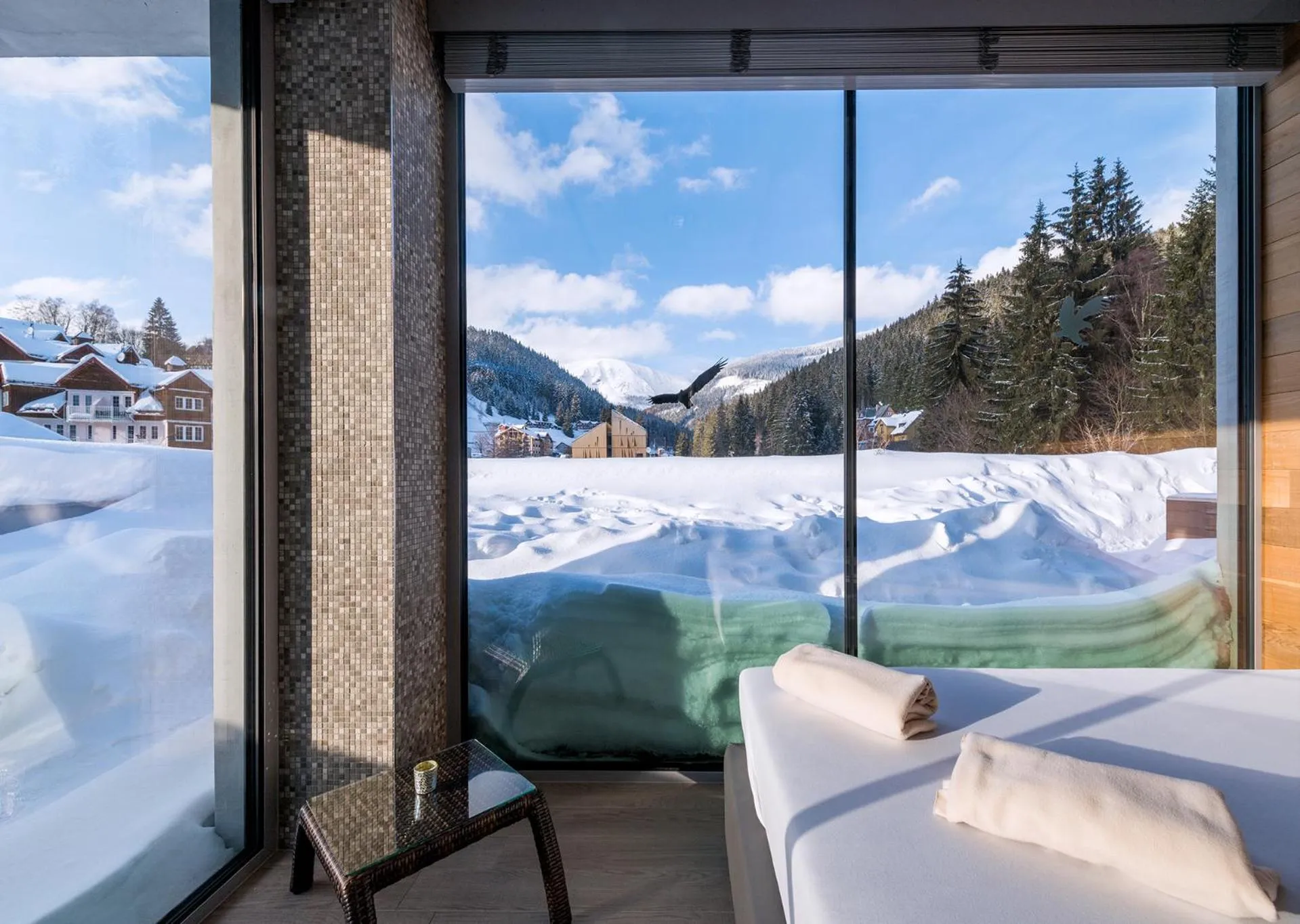 Spa and wellness centre/facilities, Bed in HOTEL PECR WELL