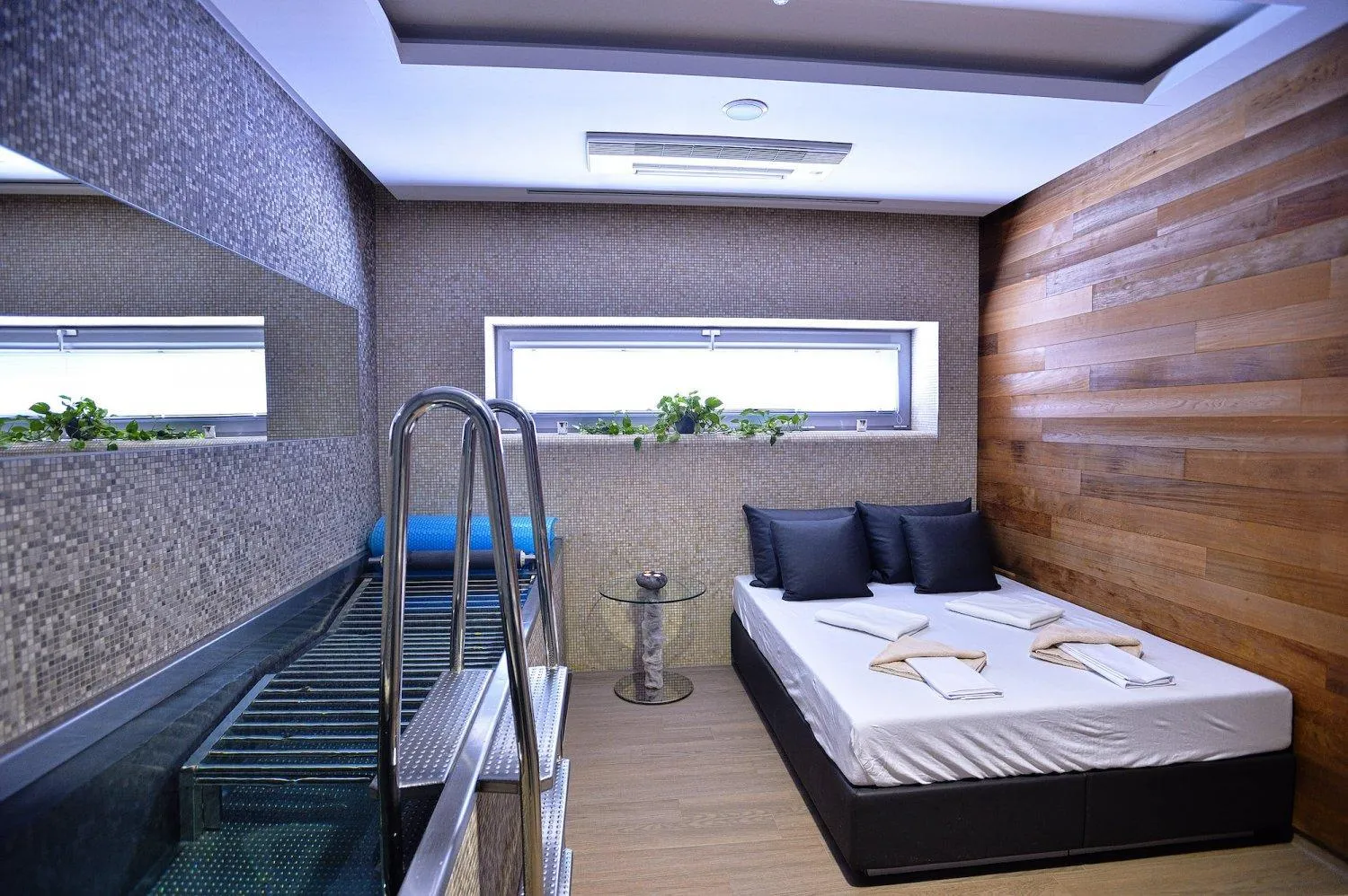 Spa and wellness centre/facilities, Bed in HOTEL PECR WELL