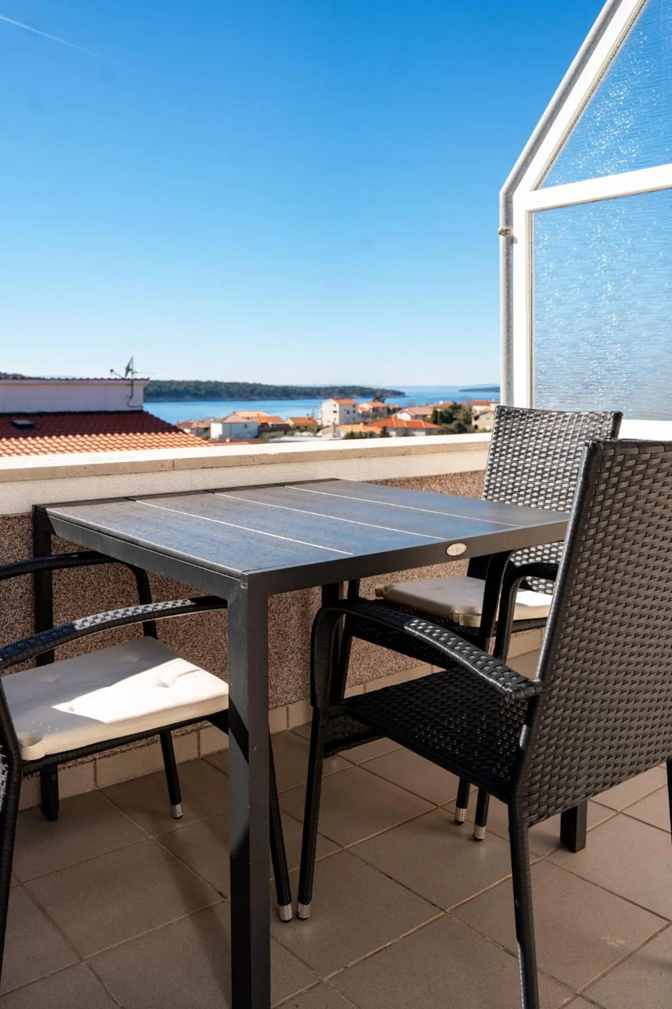 Balcony/Terrace in Apartments Casa Barbara