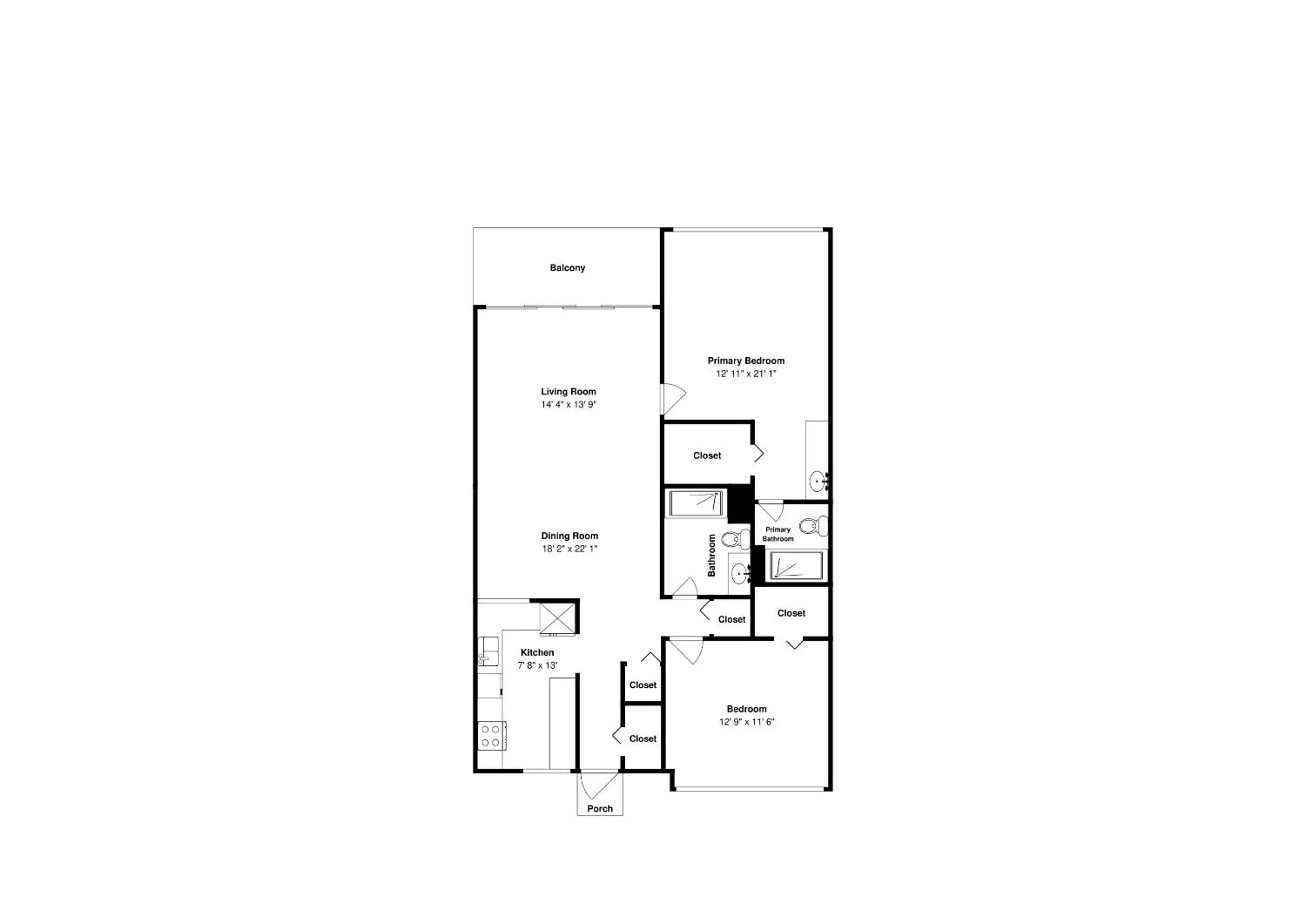 Palms of Bay Beach 4F