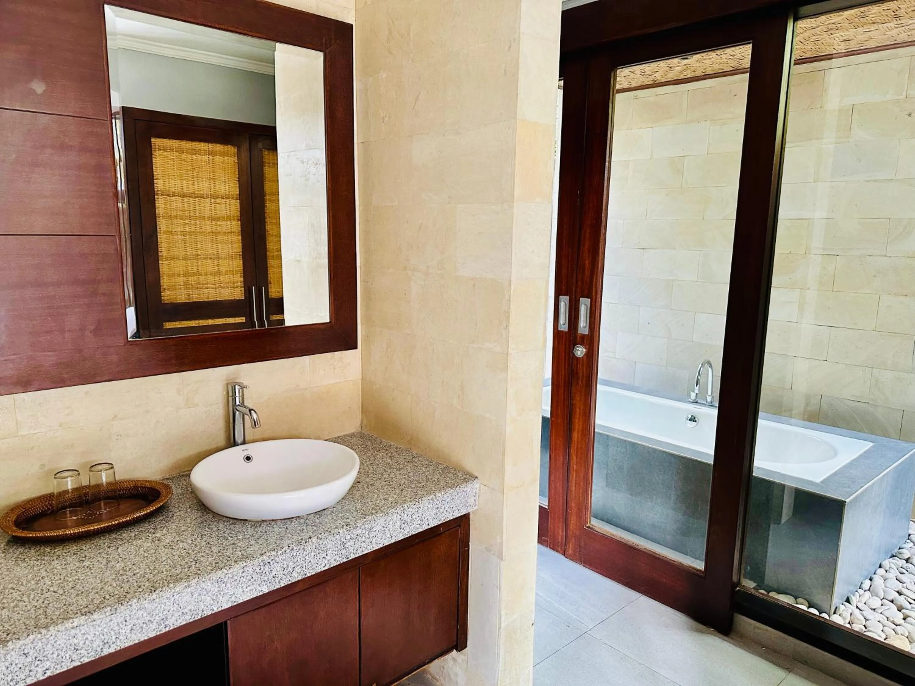 Bathroom in Wana Karsa The Villas Ubud