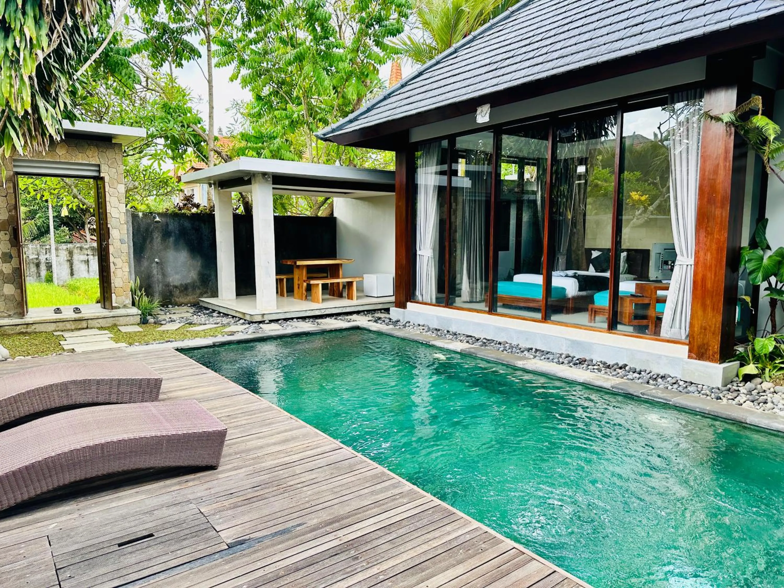 Swimming pool in Wana Karsa The Villas Ubud
