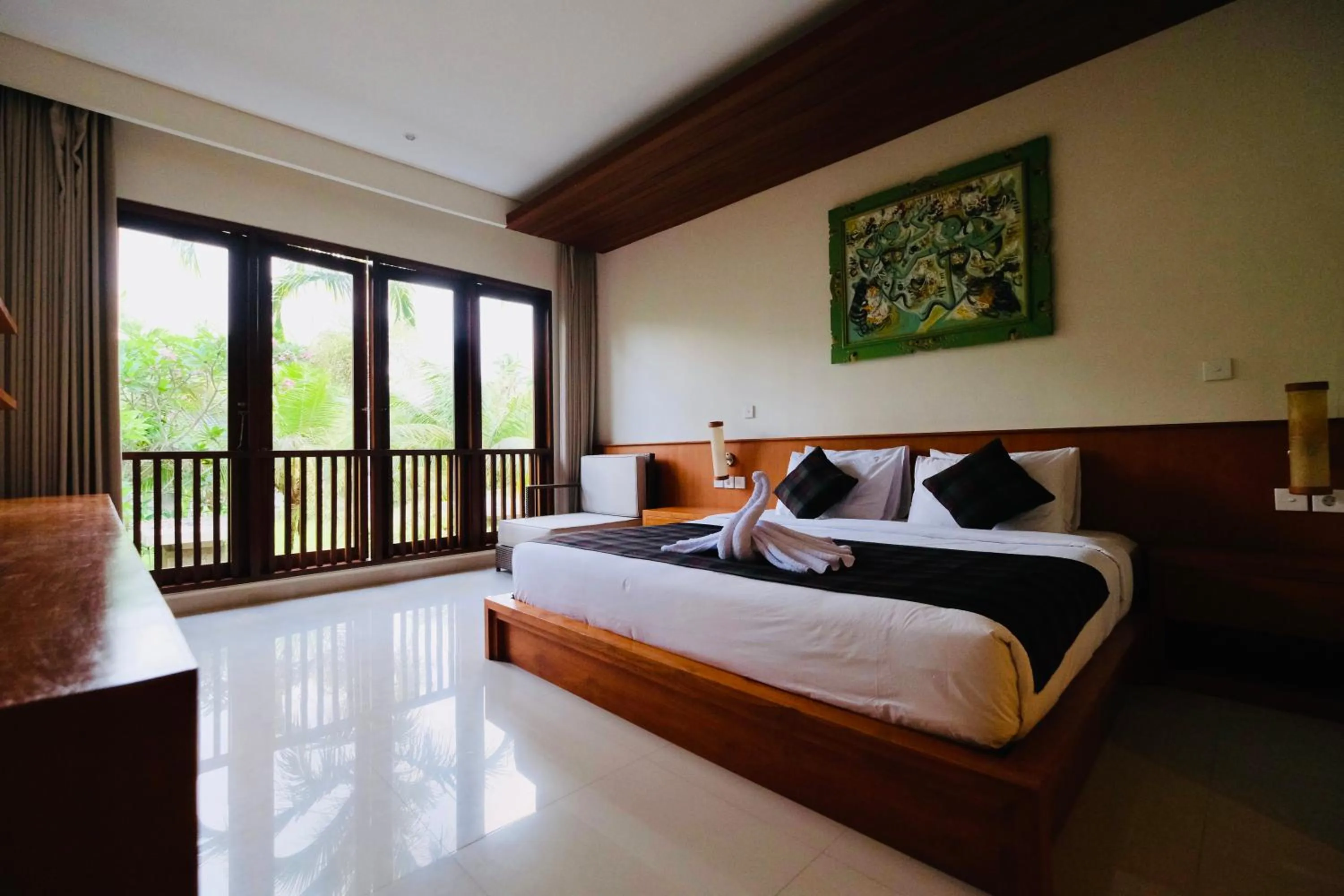 Bedroom, Bed in Wana Karsa The Villas Ubud