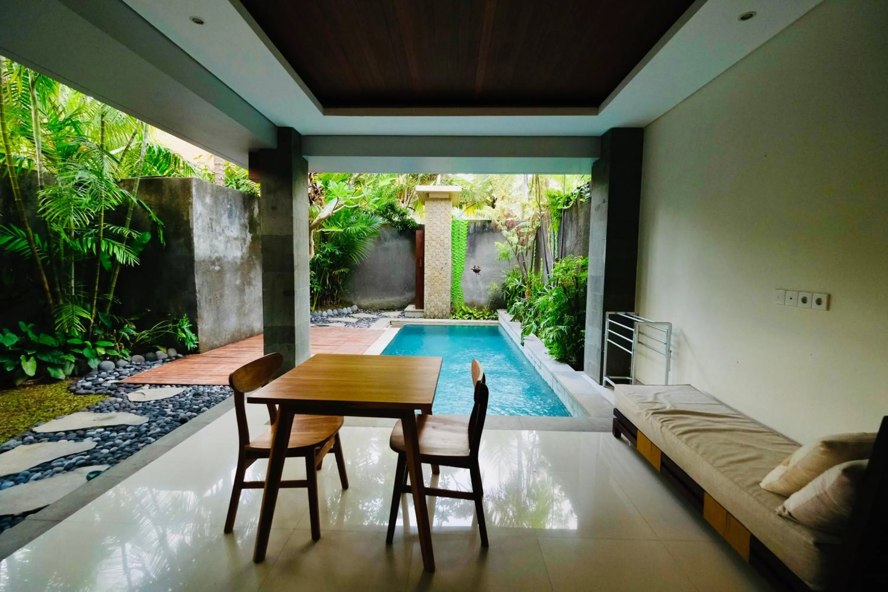 Dining area in Wana Karsa The Villas Ubud