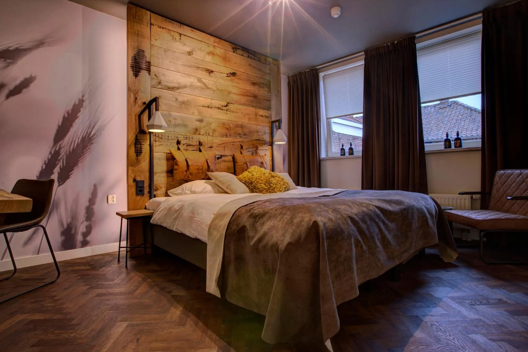 Bedroom, Bed in Hotel De Maasparel Arcen