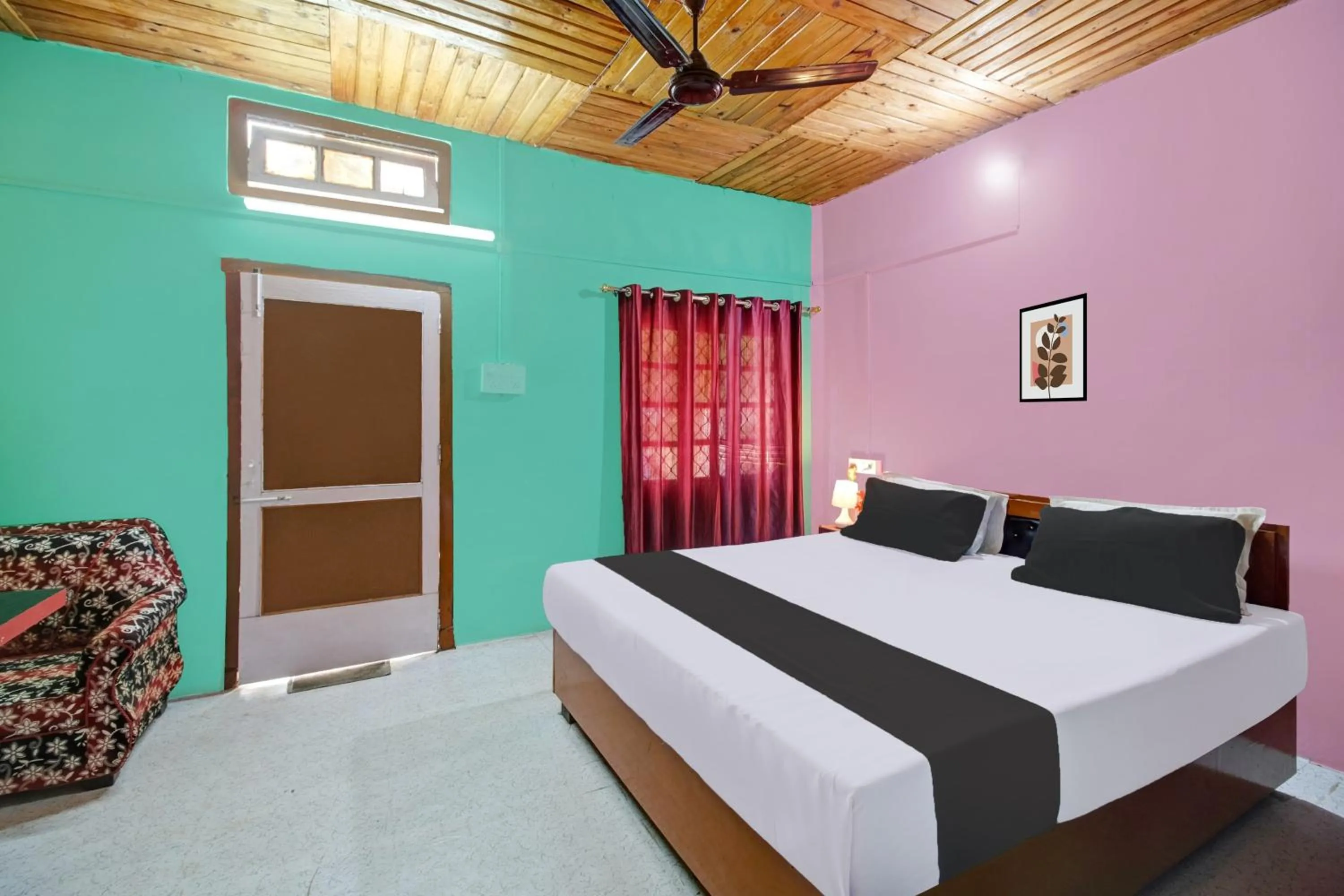 Bedroom, Bed in Hotel O Heritage Nest Resort Kazirnga