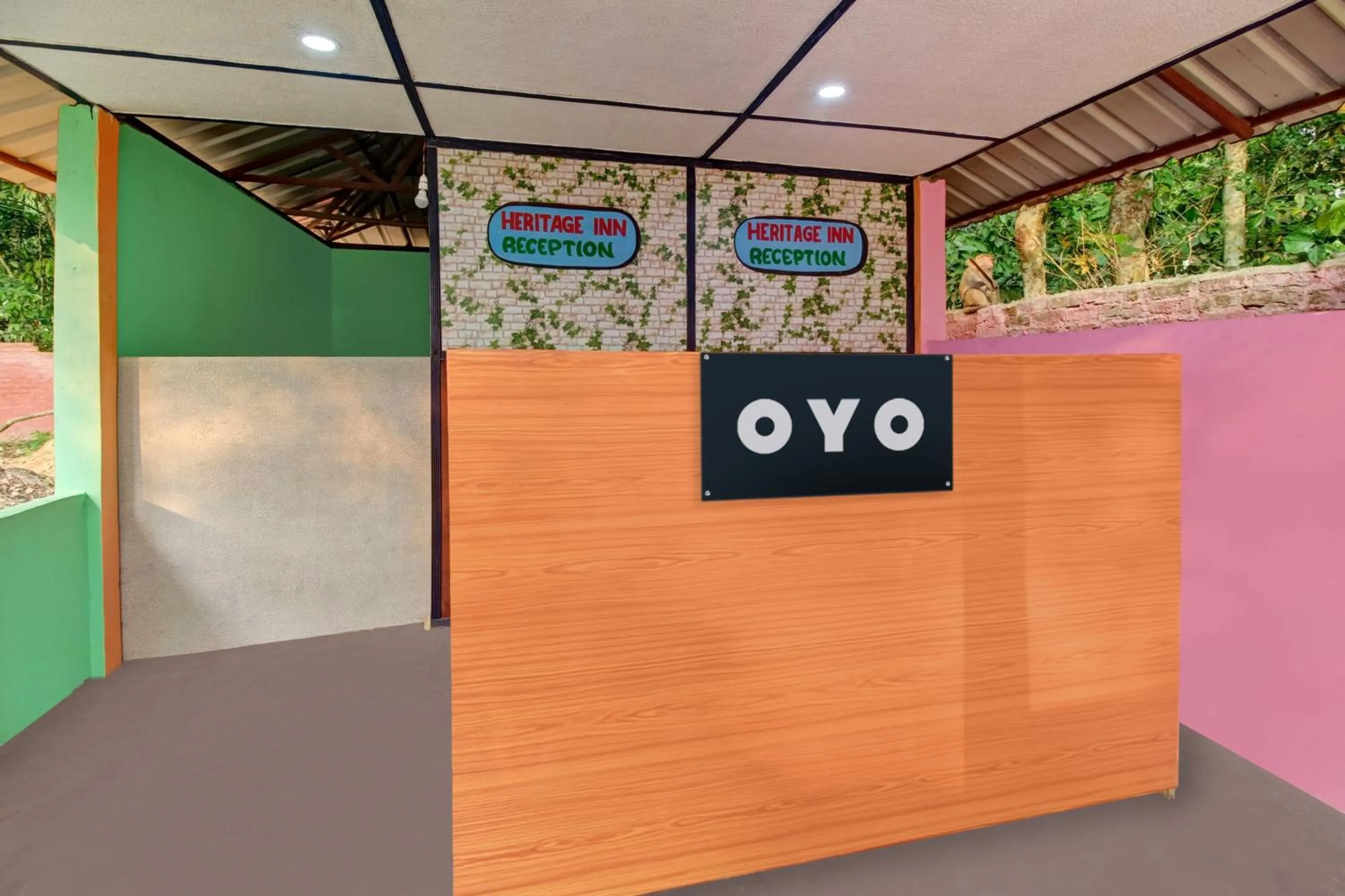Lobby or reception in Hotel O Heritage Nest Resort Kazirnga