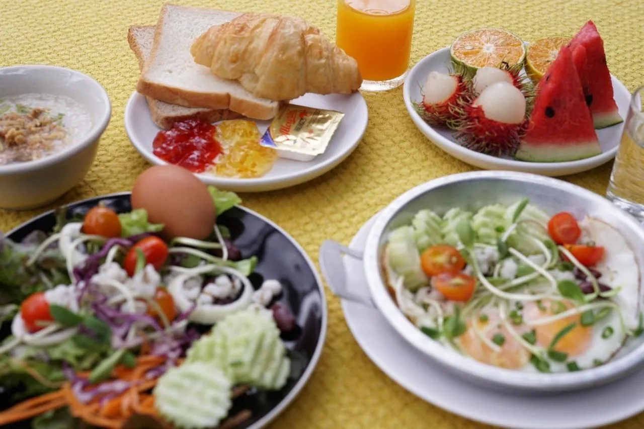 Breakfast in Baan Huenphen Boutique Hotel