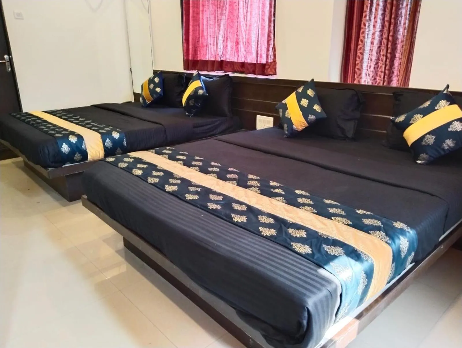 Bedroom, Bed in Hotel Shri Govind