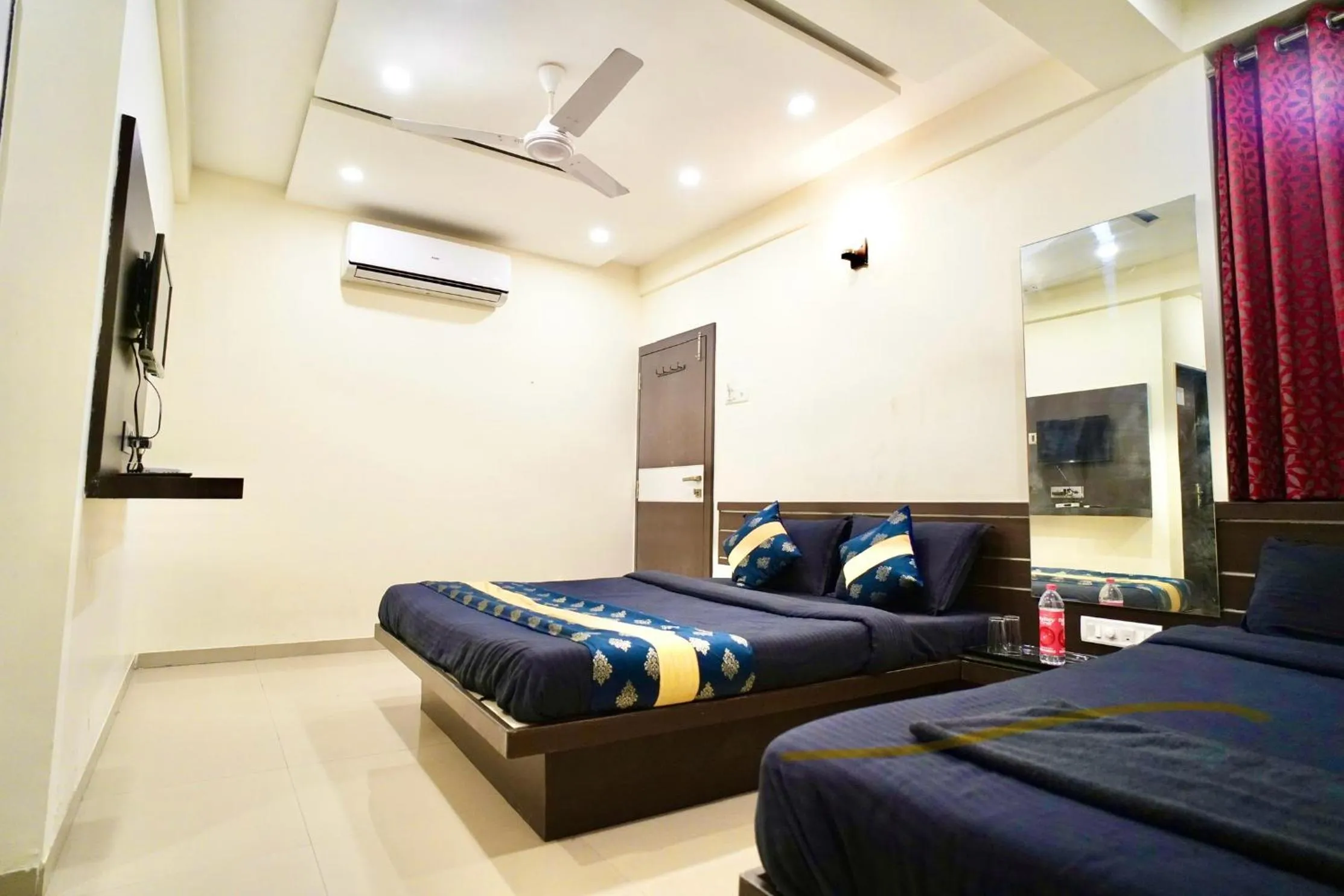 Photo of the whole room, Bed in Hotel Shri Govind