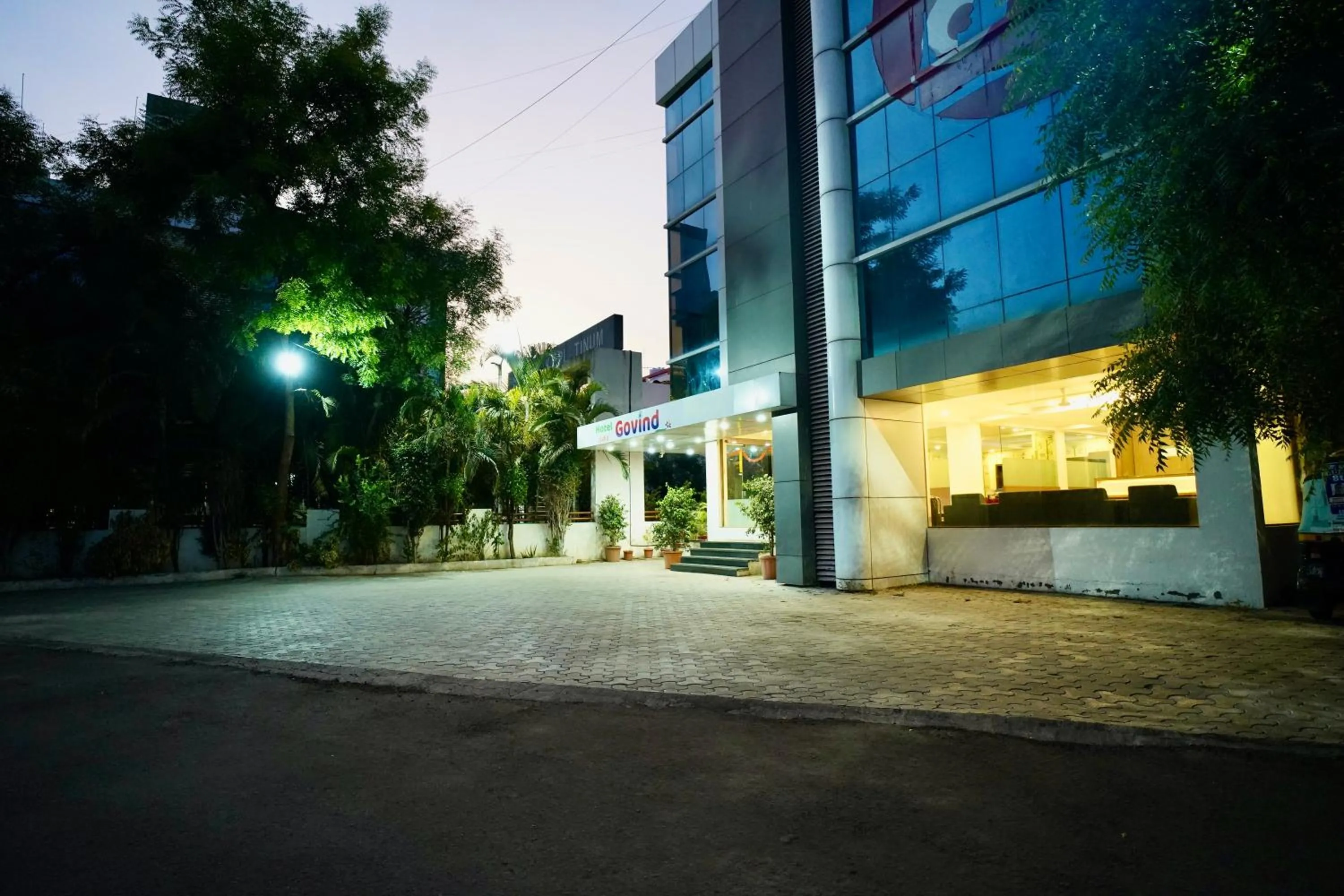 Property building in Hotel Shri Govind