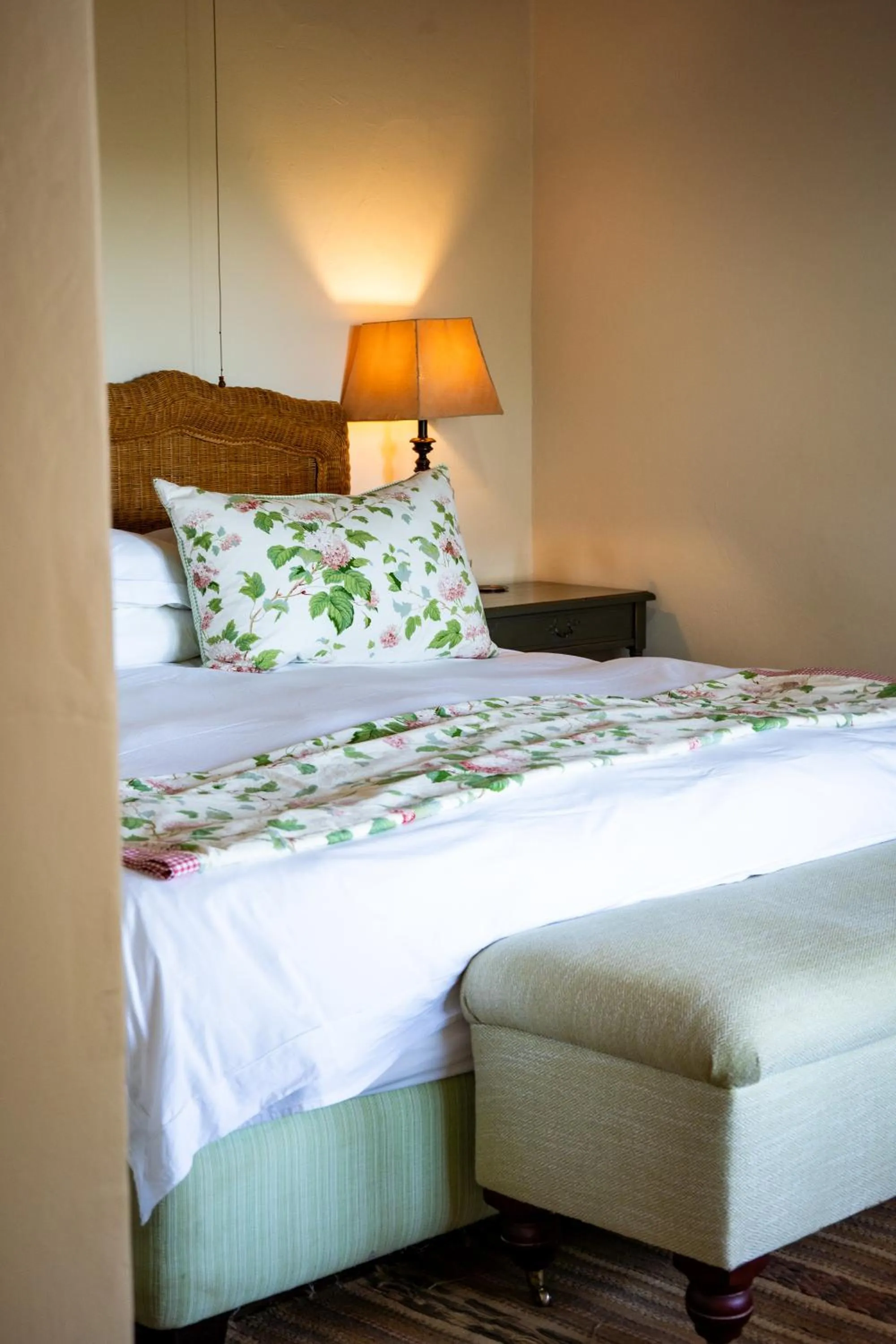 Bed in RiverBend Lodge