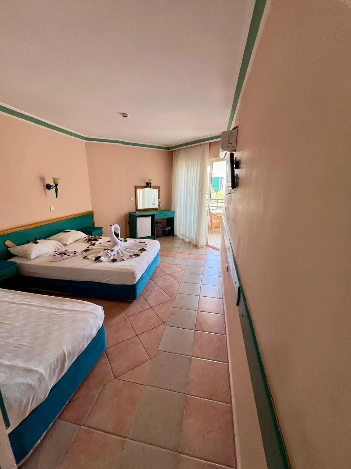 Bed in KLEOPATRA SUNLIGHT HOTEL