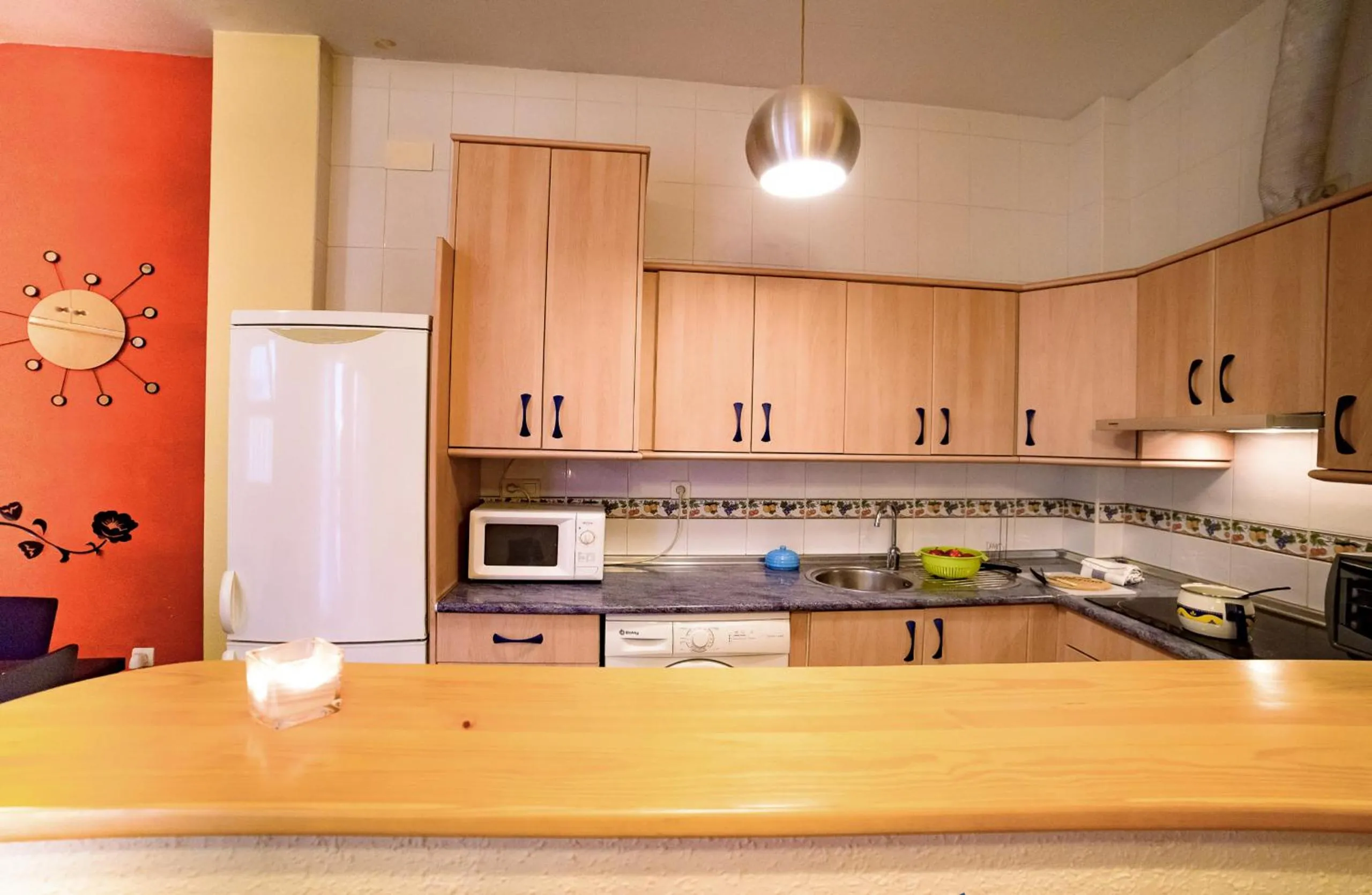 Kitchen or kitchenette in Sea & Wave Peña Apartament
