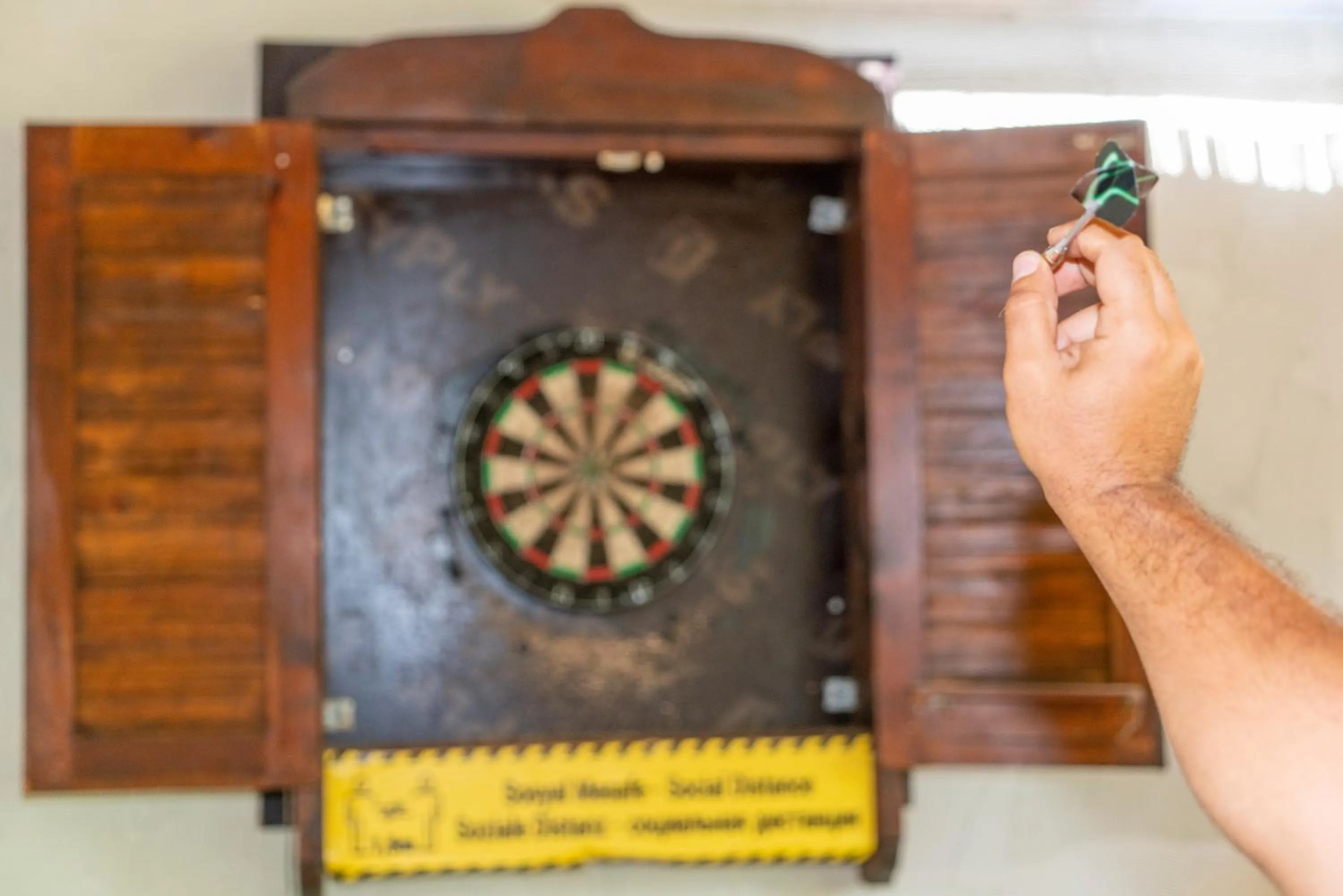 Darts in Gardenia Beach Hotel