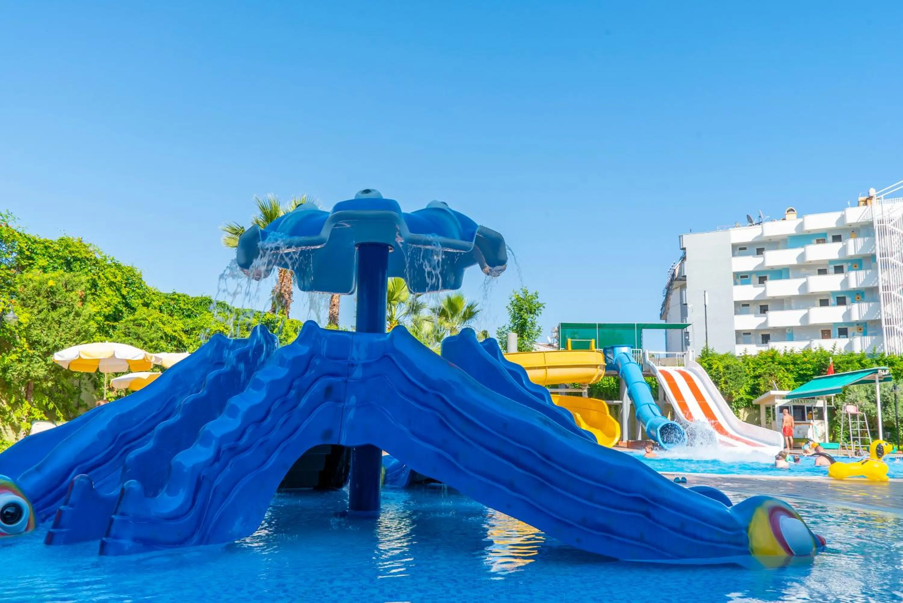Aqua park in Gardenia Beach Hotel