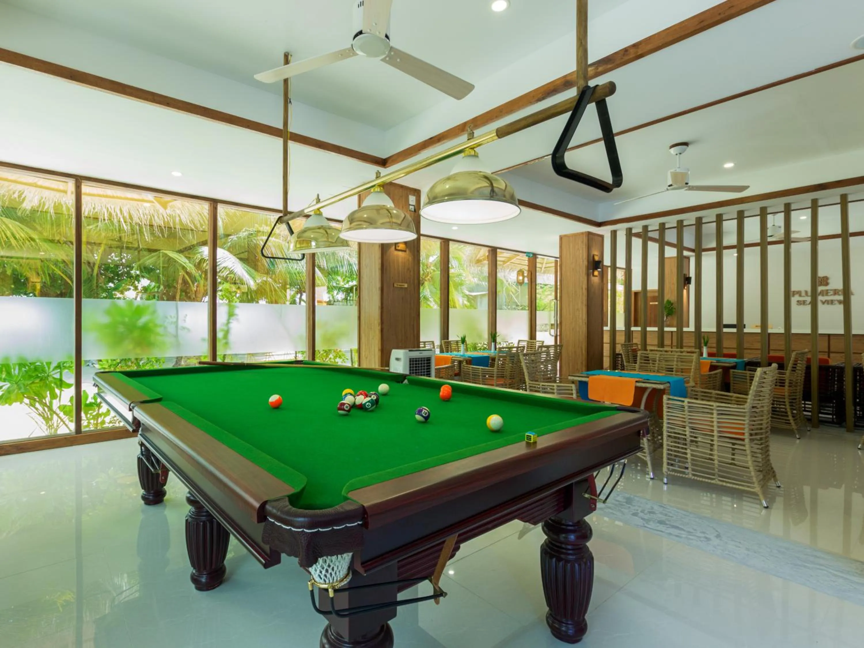 Billiard in Plumeria Maldives