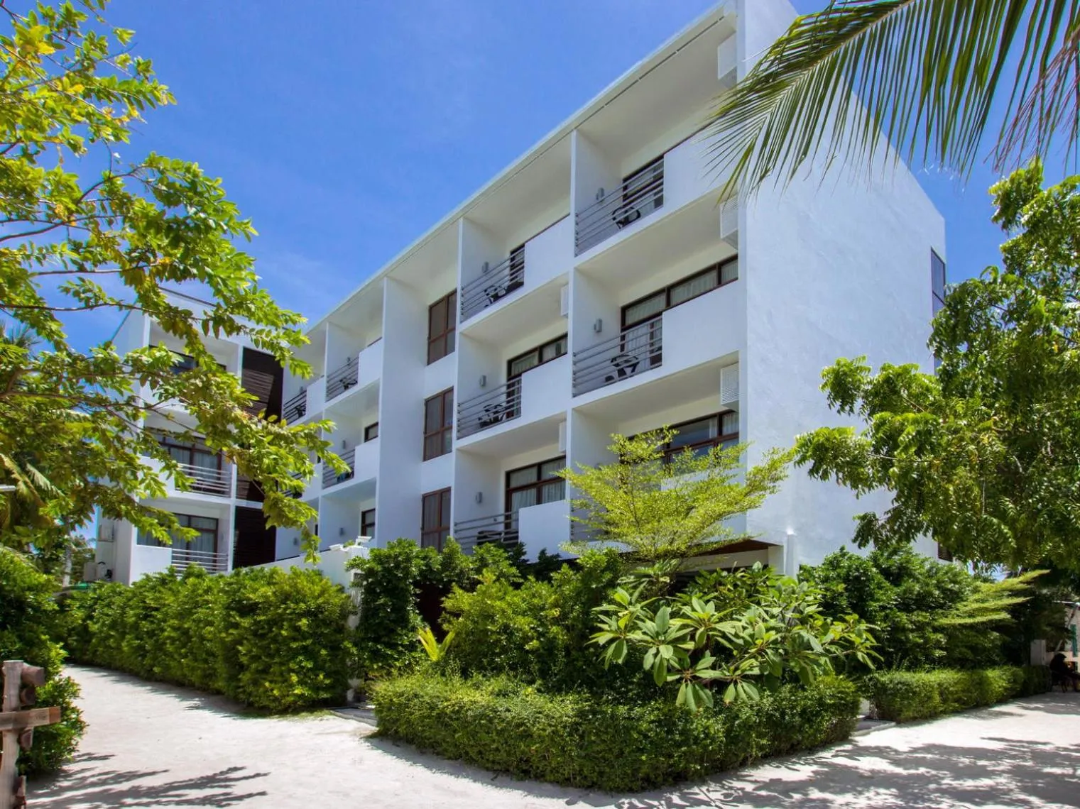 Facade/entrance in Plumeria Maldives