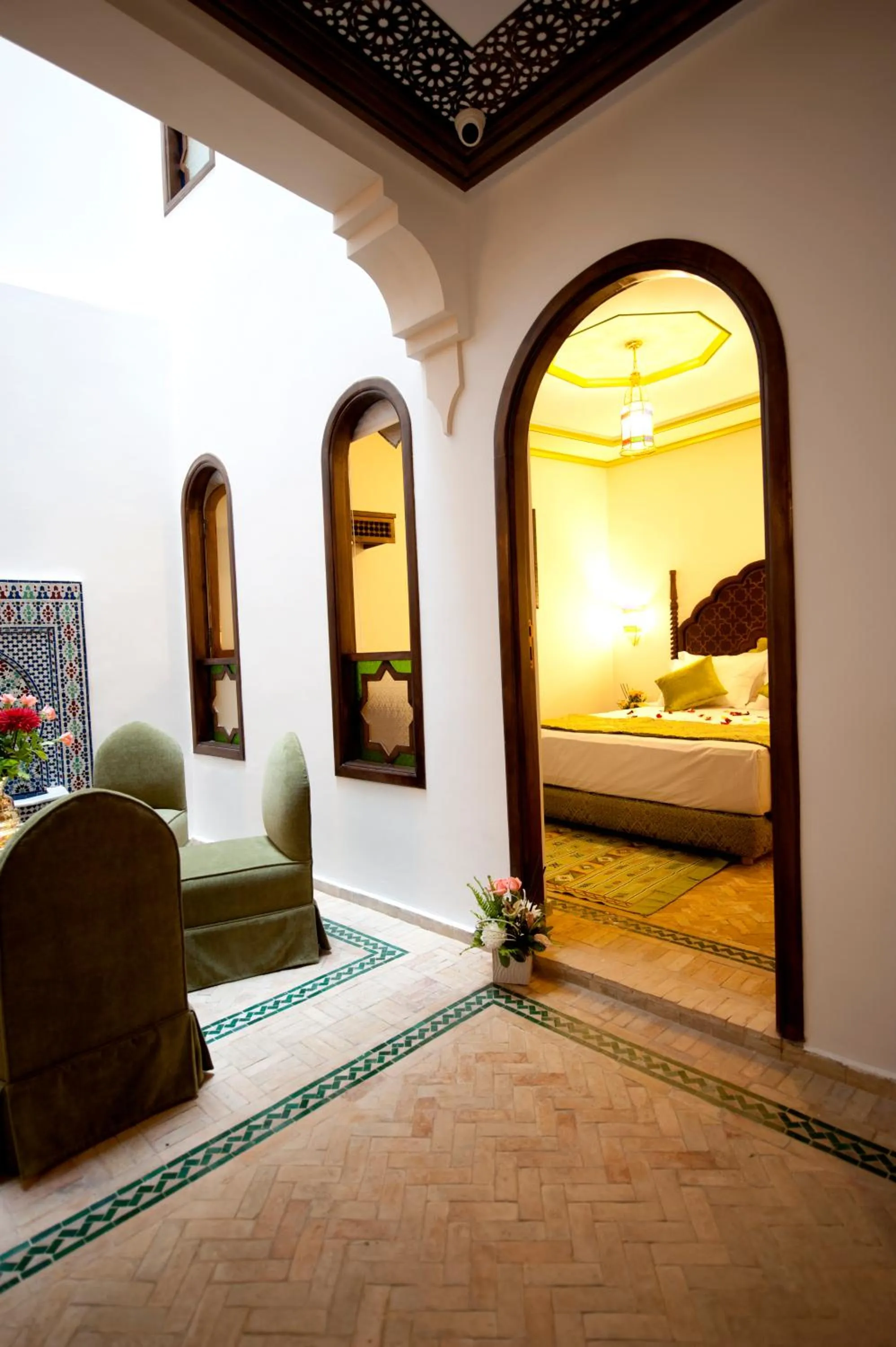 Lobby or reception, Bed in Dar Yasmine