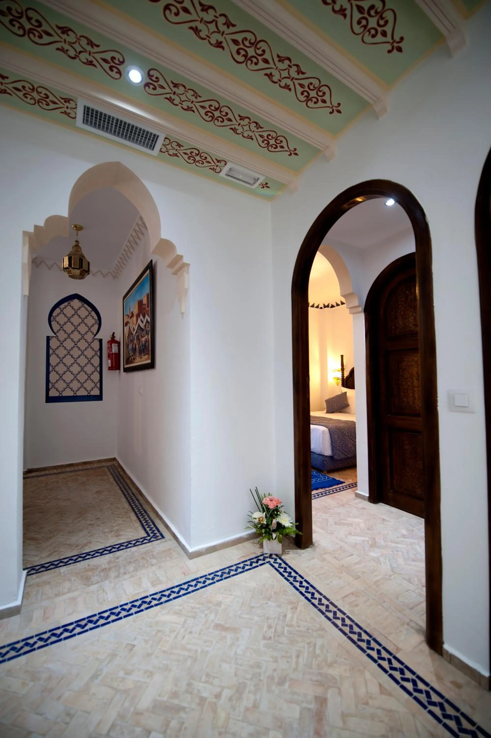 Lobby or reception, Bed in Dar Yasmine