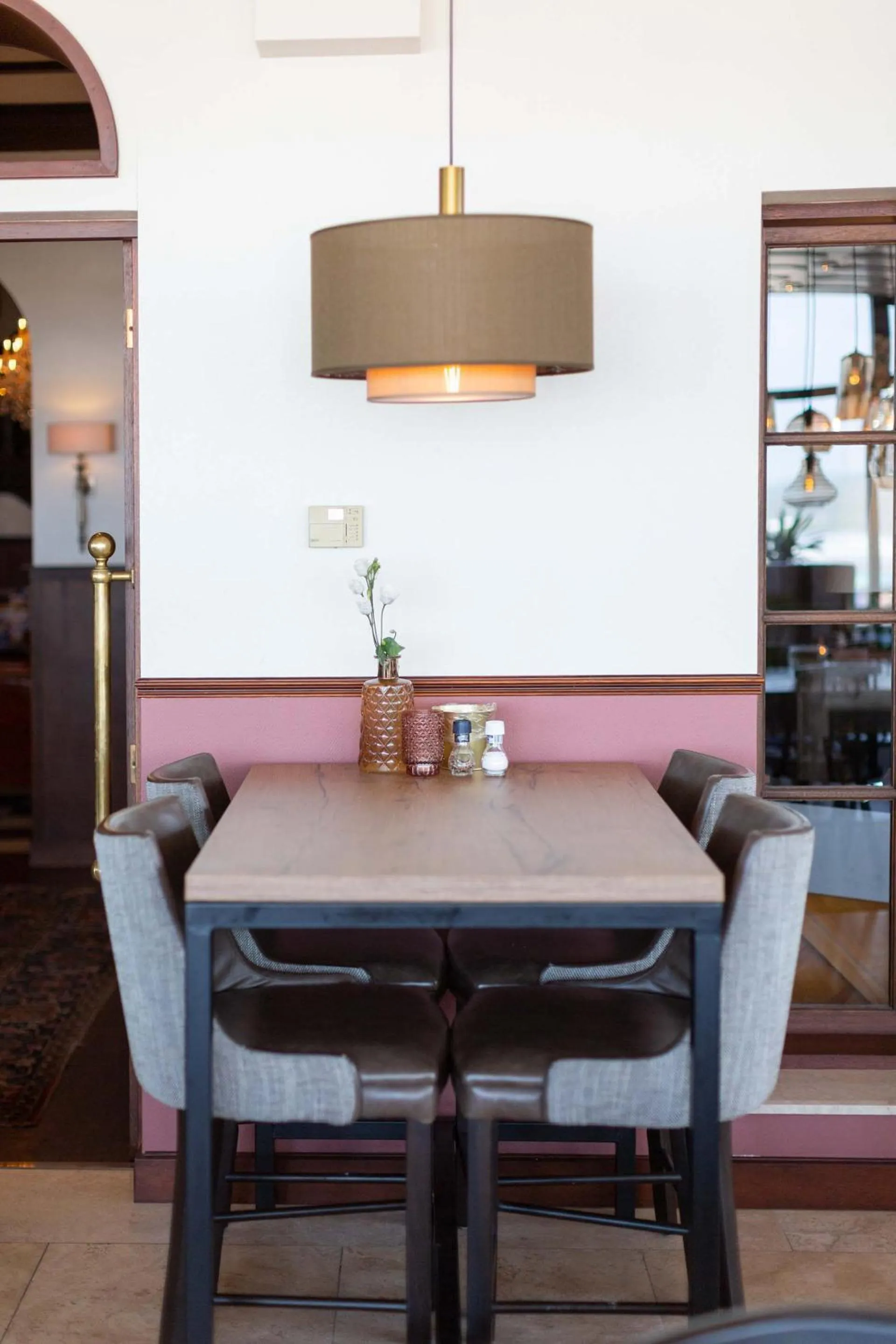 Dining area in Strandhotel Scheveningen