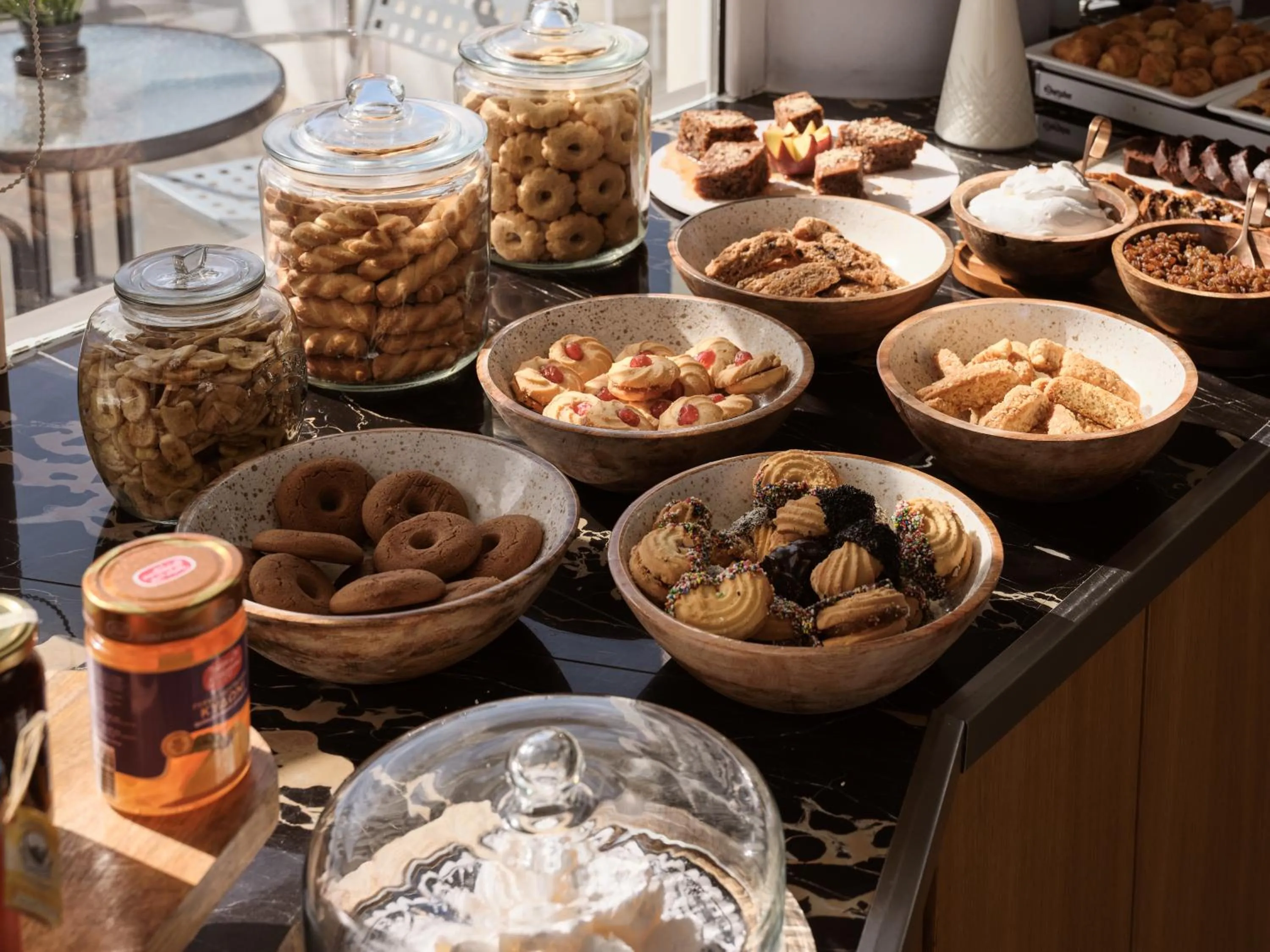 Buffet breakfast in Zante Atlantis Hotel